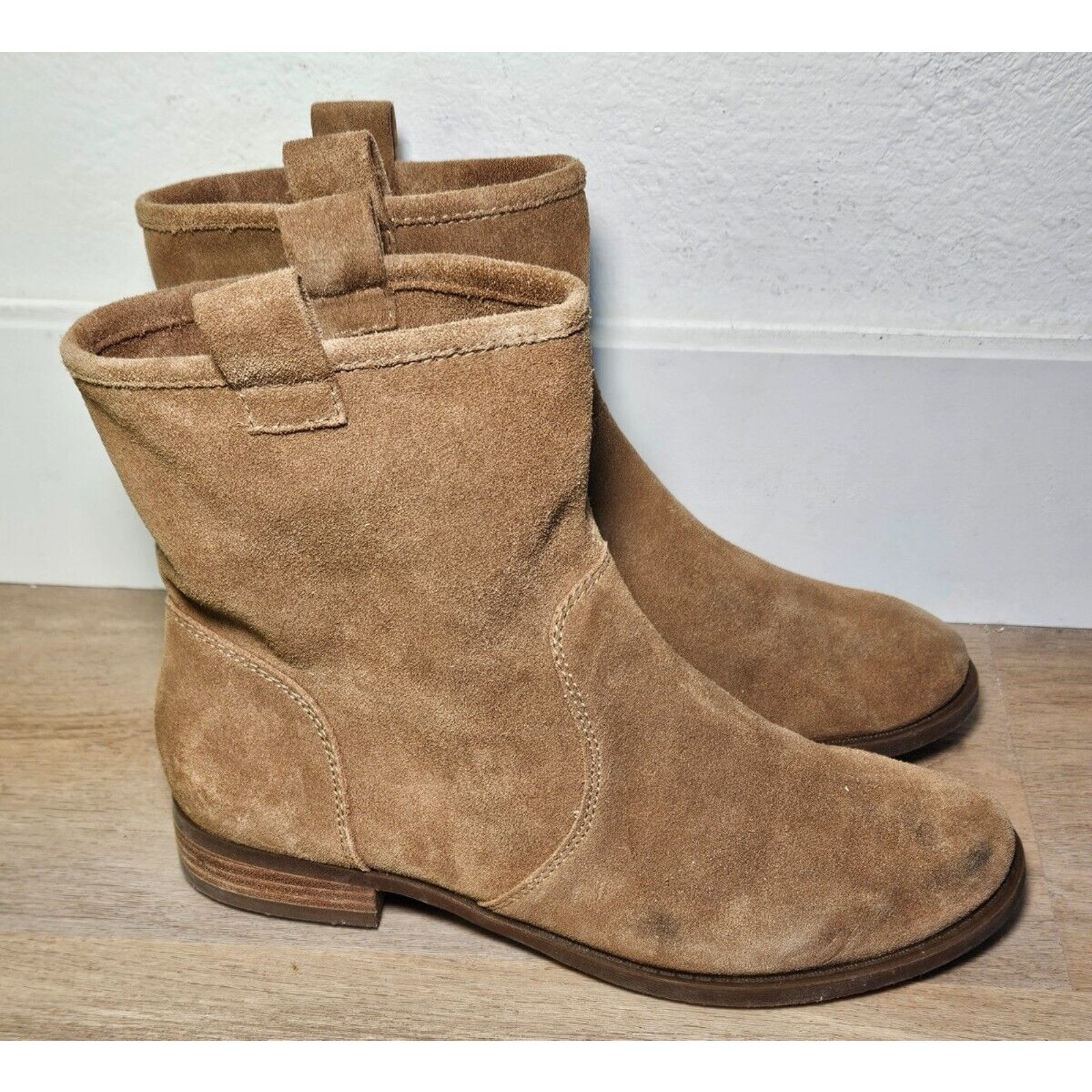 Other Sole Society Women’s Tan Suede Ankle Boots Size 7.5M Size US 7.5 / IT 37.5 - 1 Thumbnail