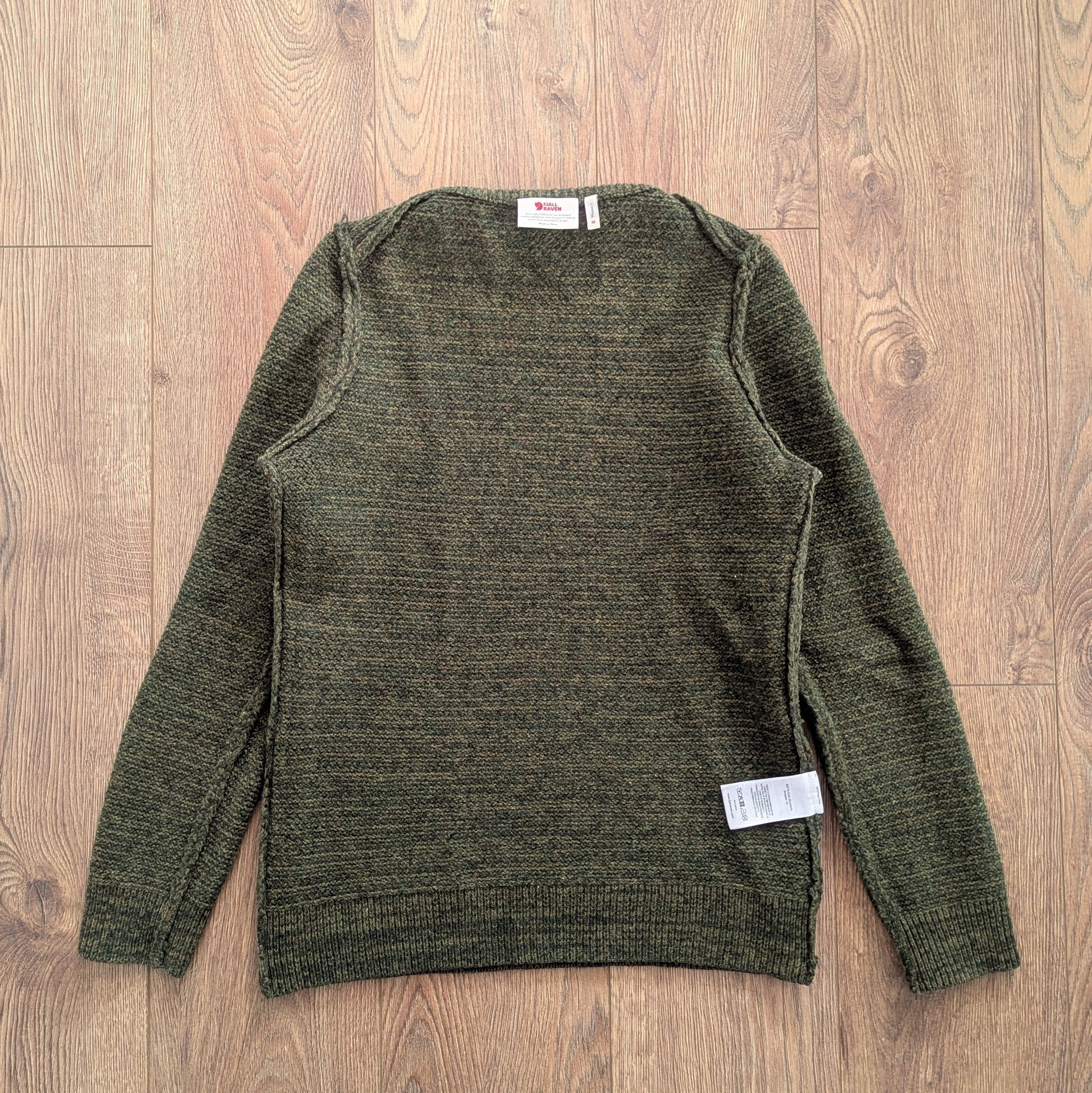 Fjallraven FJALLRAVEN 89775 Ovik Structure Sweater M 100% Wool Outdoor Size M / US 6-8 / IT 42-44 - 7 Thumbnail