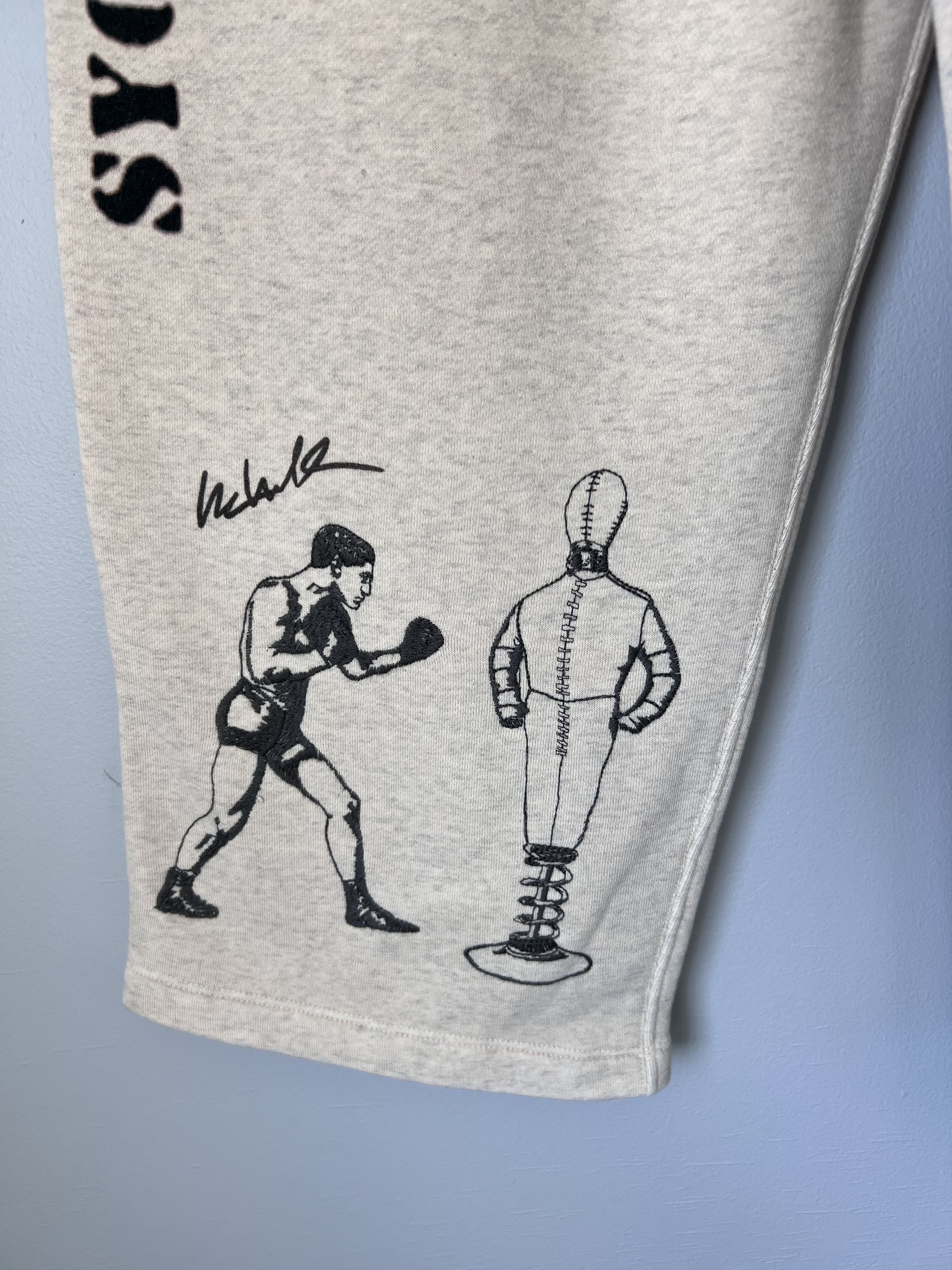 Samuel Zelig Samuel Zelig Boxing Sweatpants in Beige Size US 34 / EU 50 - 5 Thumbnail