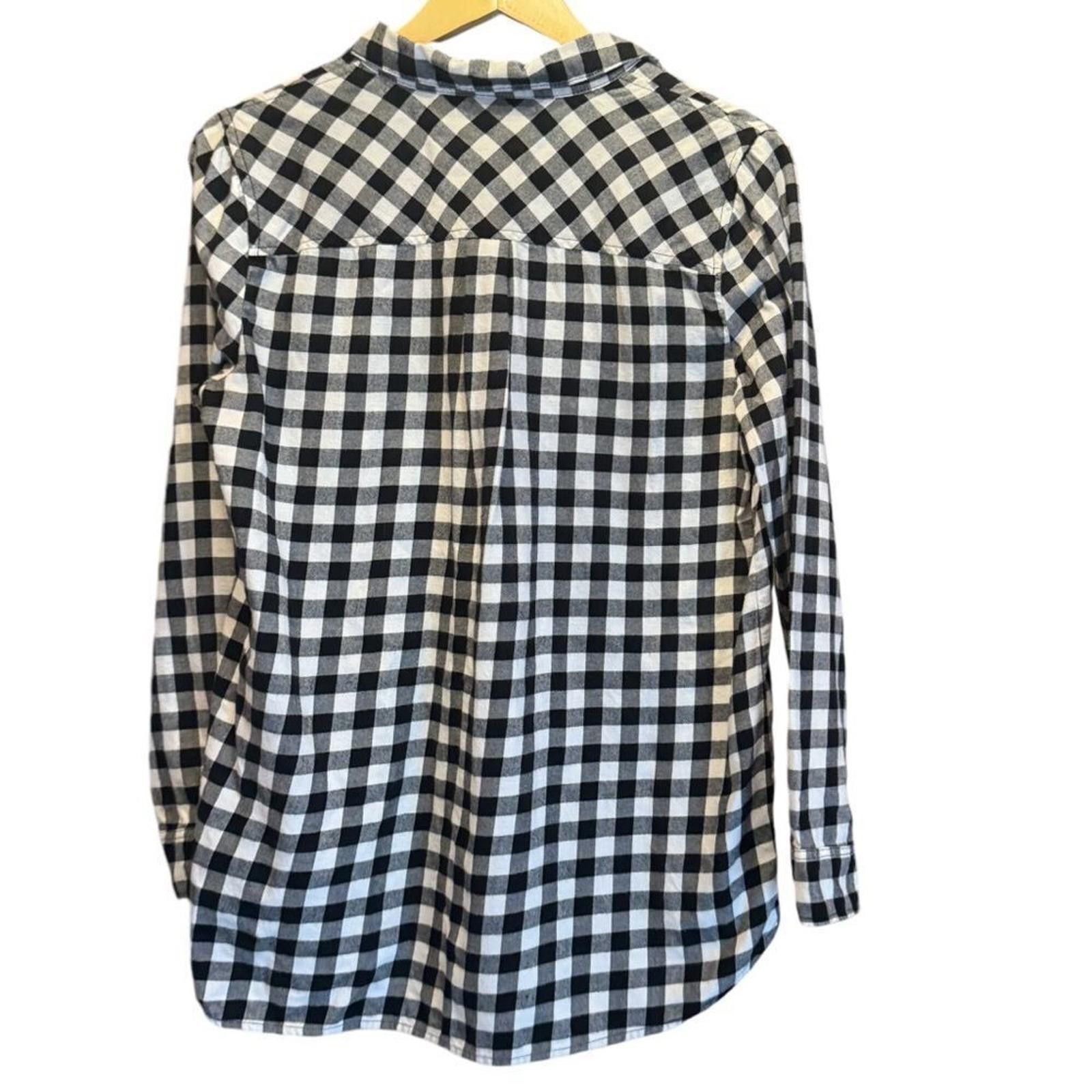 J.Crew NWOT. J. Crew. Plaid Button Up Long Sleeve Top. Size Small. Size S / US 4 / IT 40 - 9 Thumbnail