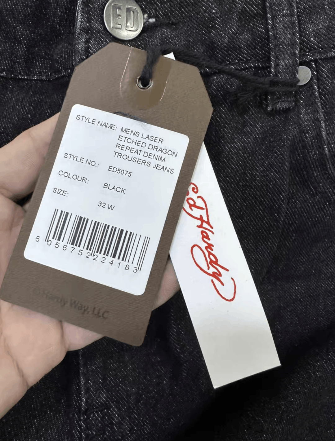 Ed Hardy edhardy dragon baggy jeans Size US 36 / EU 52 - 3 Thumbnail