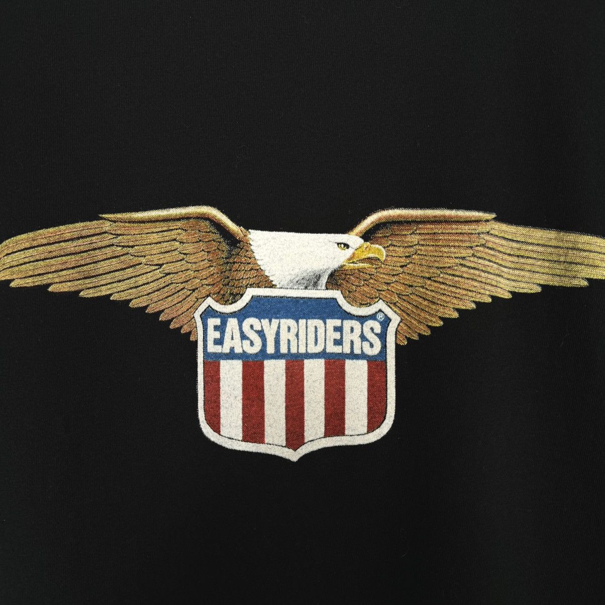 Harley Davidson Vintage 1997 Easyriders Wolf Screen Stars Euro T Shirt Size US XL / EU 56 / 4 - 7 Thumbnail