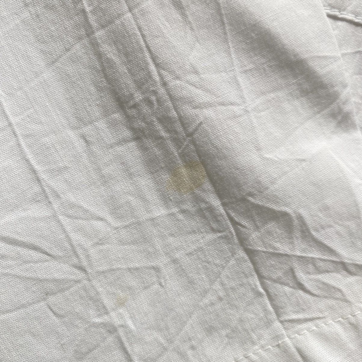 Vintage Paradise Found White V-Neck Tie Shirt Size US S / EU 44-46 / 1 - 11 Thumbnail