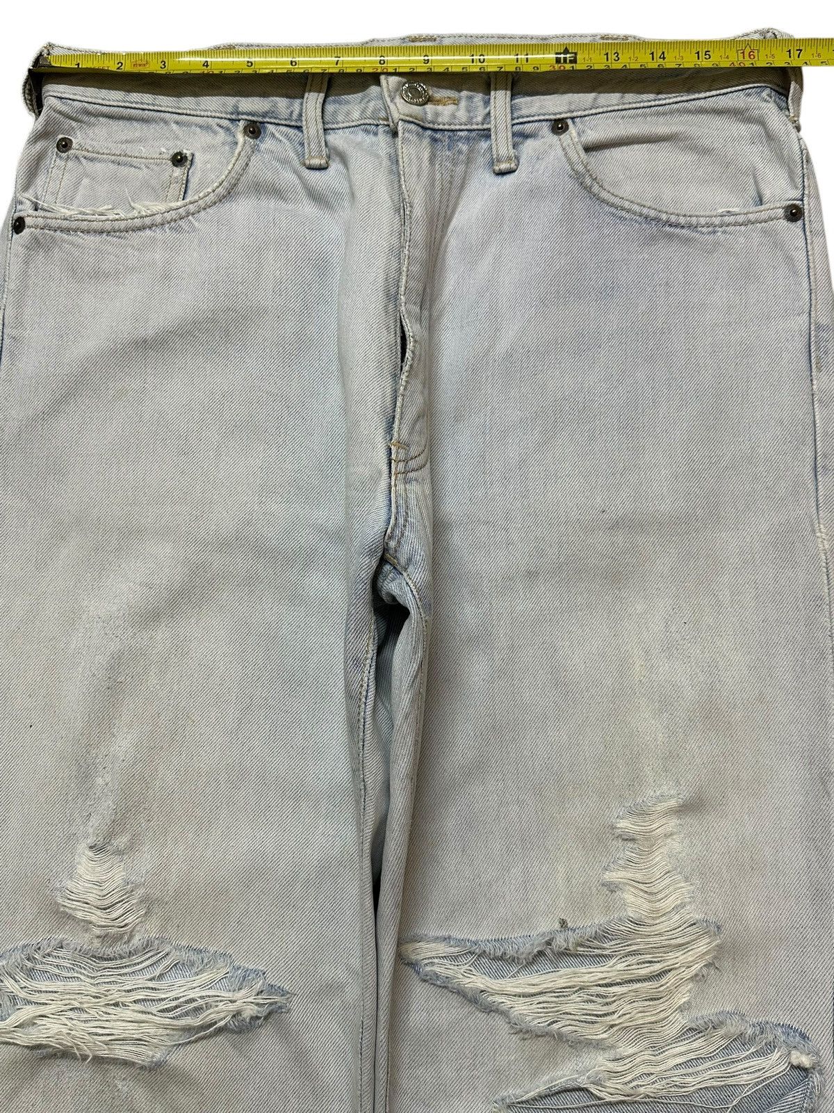 Edwin Vintage Edwin US Classic Faded Distressed Loose Jeans Size US 33 - 11 Thumbnail