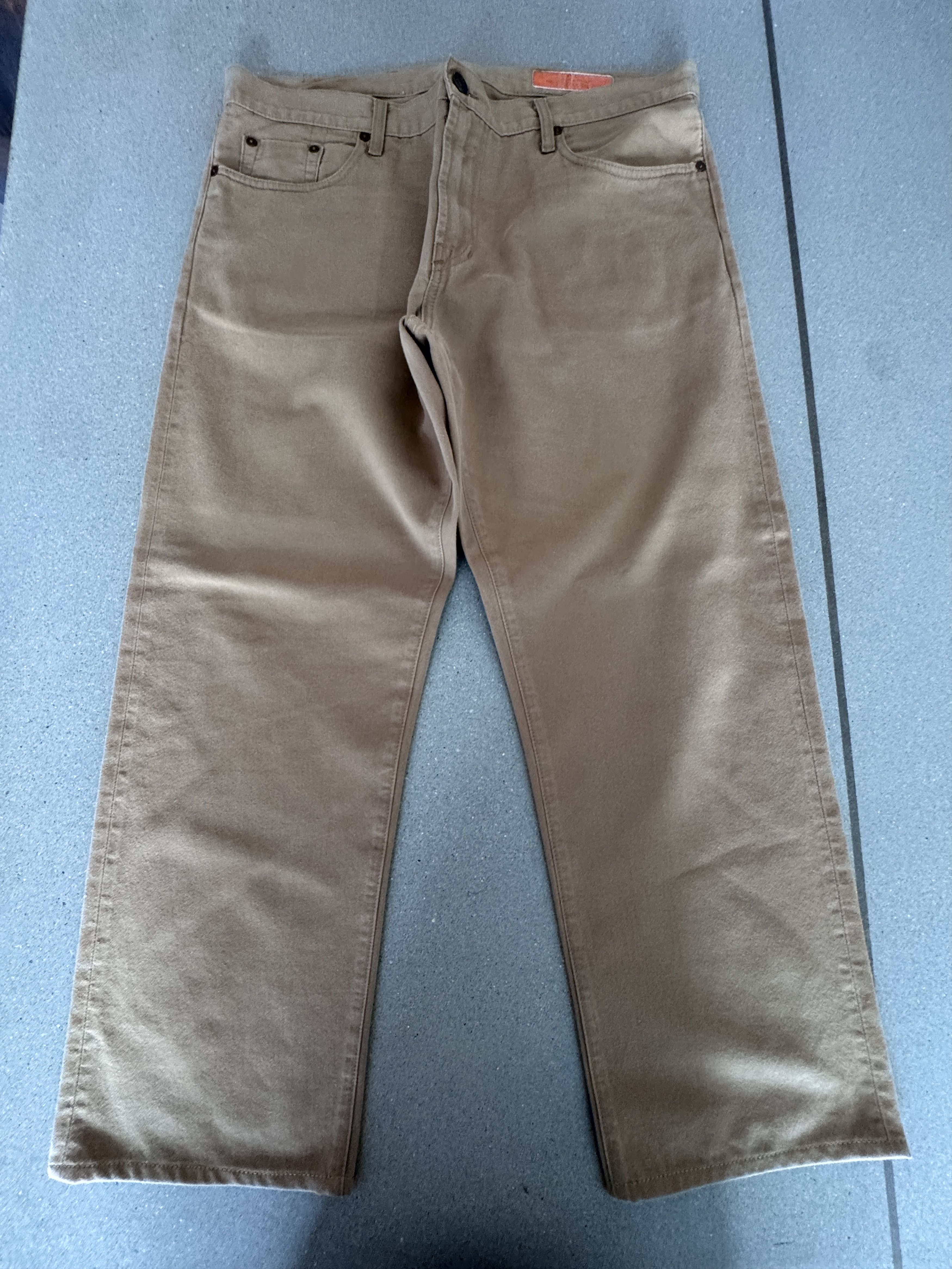 Jean Shop Mens 'Rocker' chino denim pants Size US 37 - 1 Thumbnail