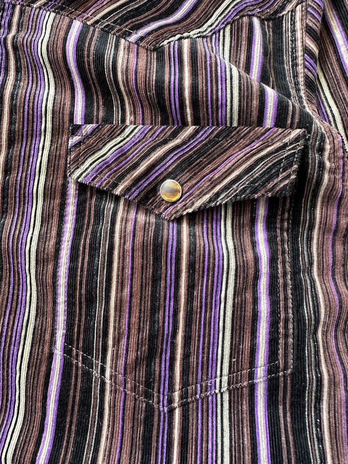 Tornado Mart SS2005 Tornado Mart striped cord western shirt Size US M / EU 48-50 / 2 - 10 Thumbnail