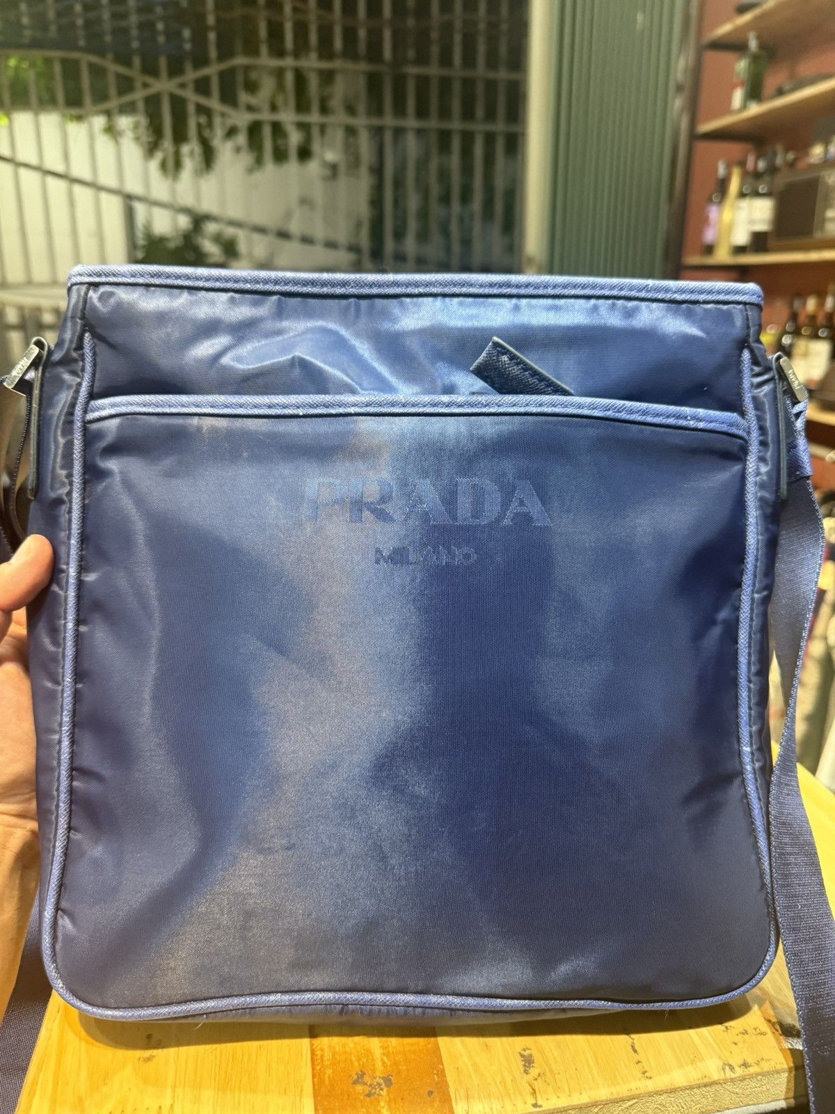 Prada 90’s PRADA RARE MULTI LOGO ITALIAN CASUAL BAG Size ONE SIZE - 1 Thumbnail