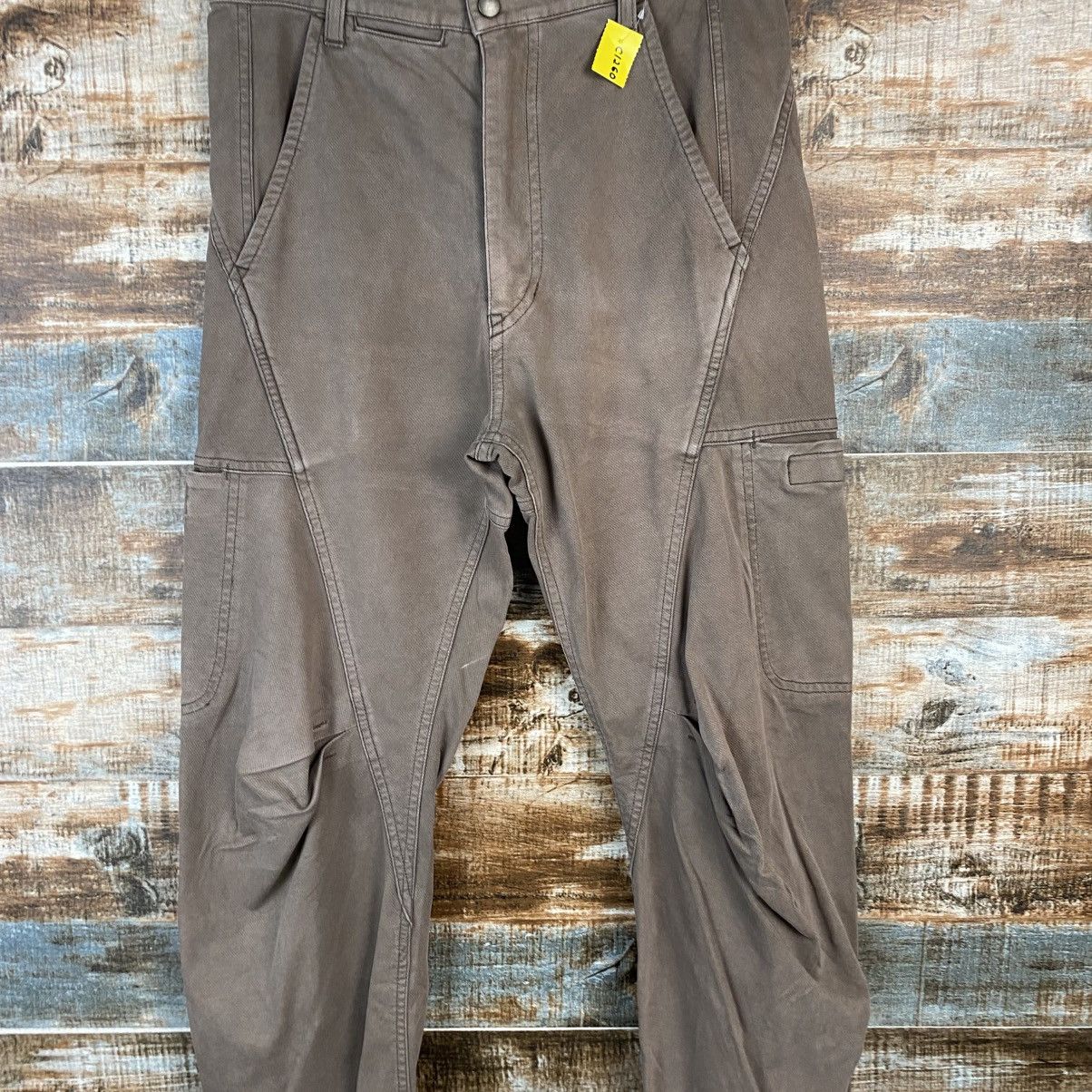 Zucca DL Zucca Brown Cargo Multipocket Pants #C1260 Size US 29 - 5 Thumbnail