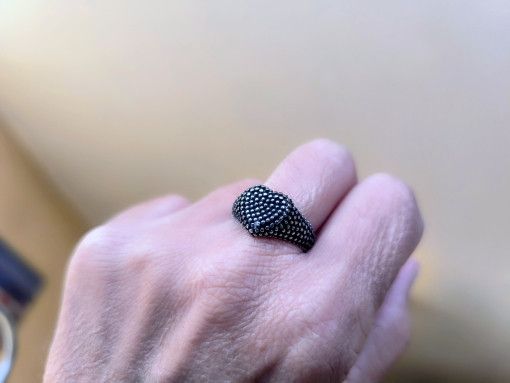 Other Geometry Heart Ring Size ONE SIZE - 1 Thumbnail