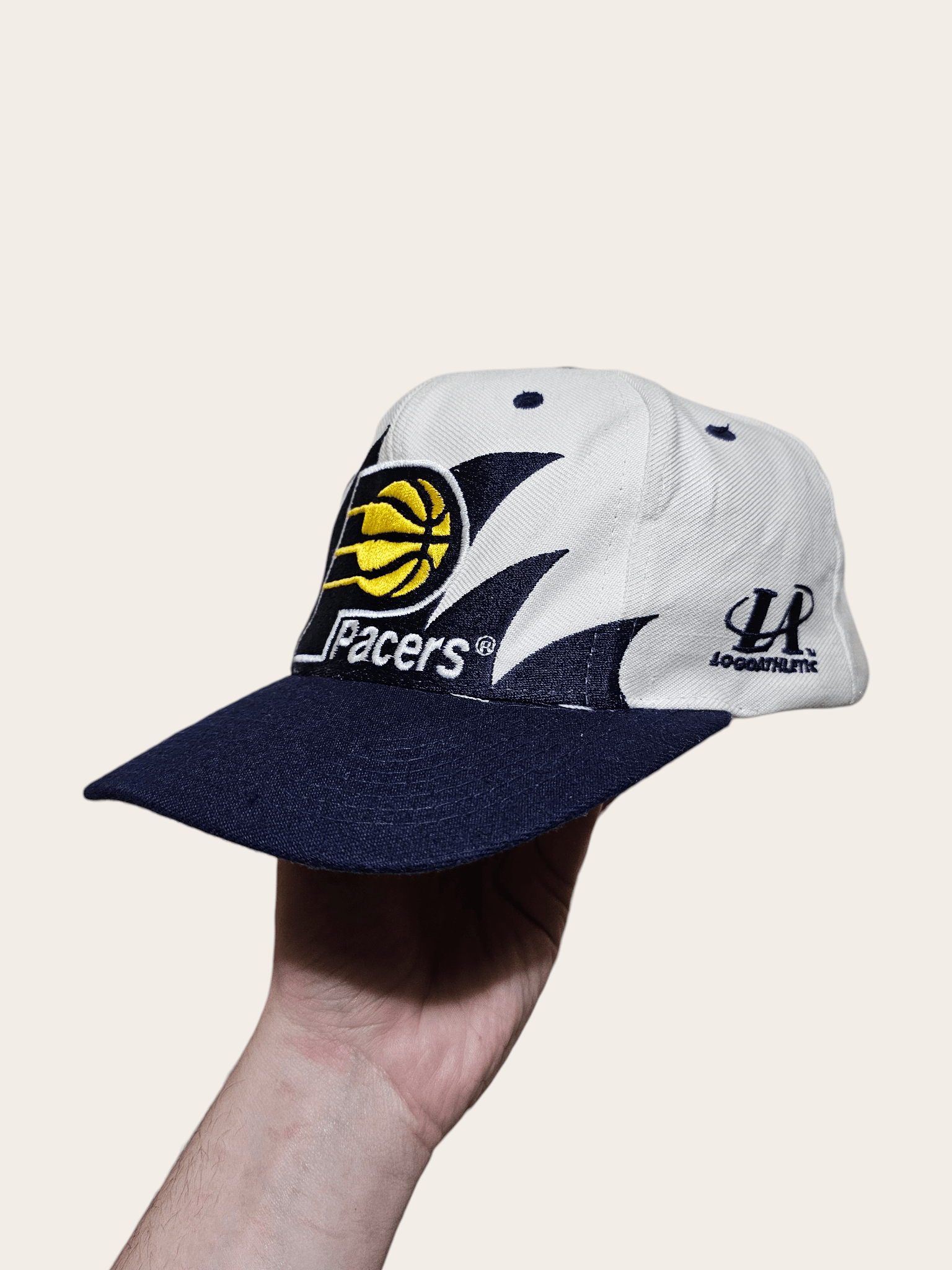 Logo Athletic Indiana Pacers Logo Athletic Shark Tooth Wool Hat Size ONE SIZE - 3 Thumbnail