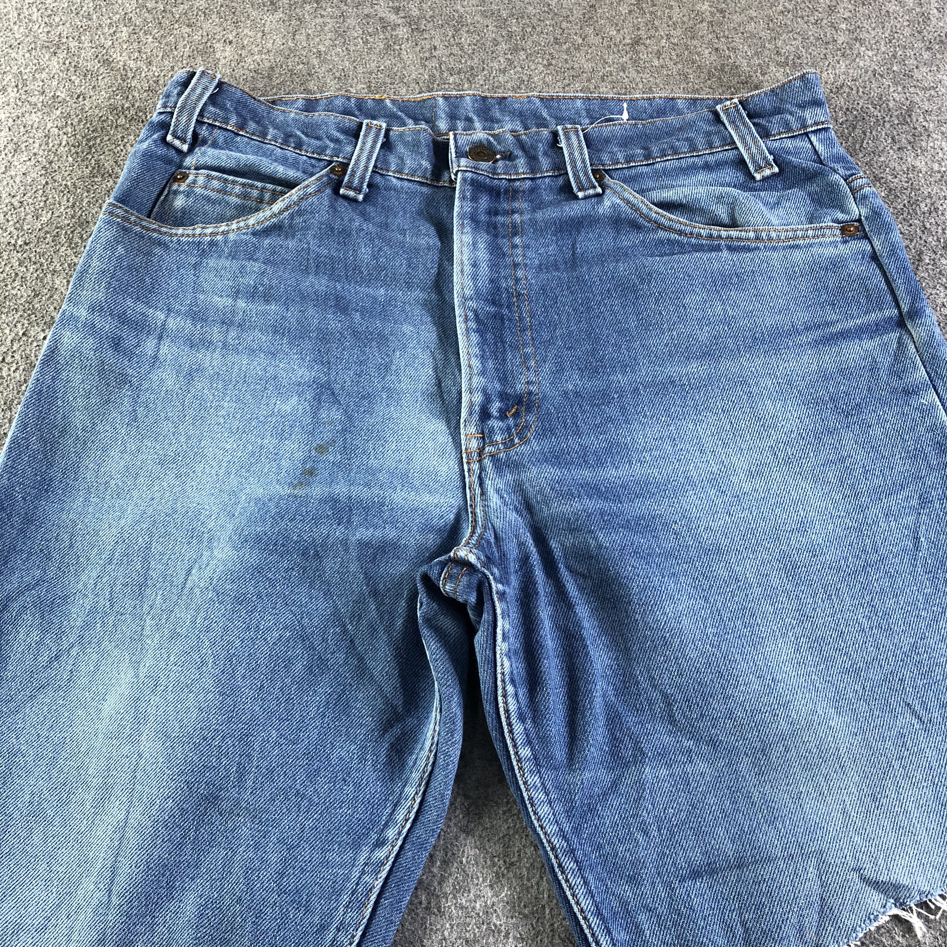 Levi's × Vintage Vintage Blue Wash Levis Jeans-J4498 Size 33" - 3 Thumbnail