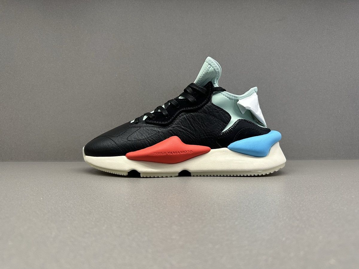 Y-3 Adidas Y-3 Kaiwa Black Blush Green Size US 8.5 / EU 41-42 - 5 Thumbnail