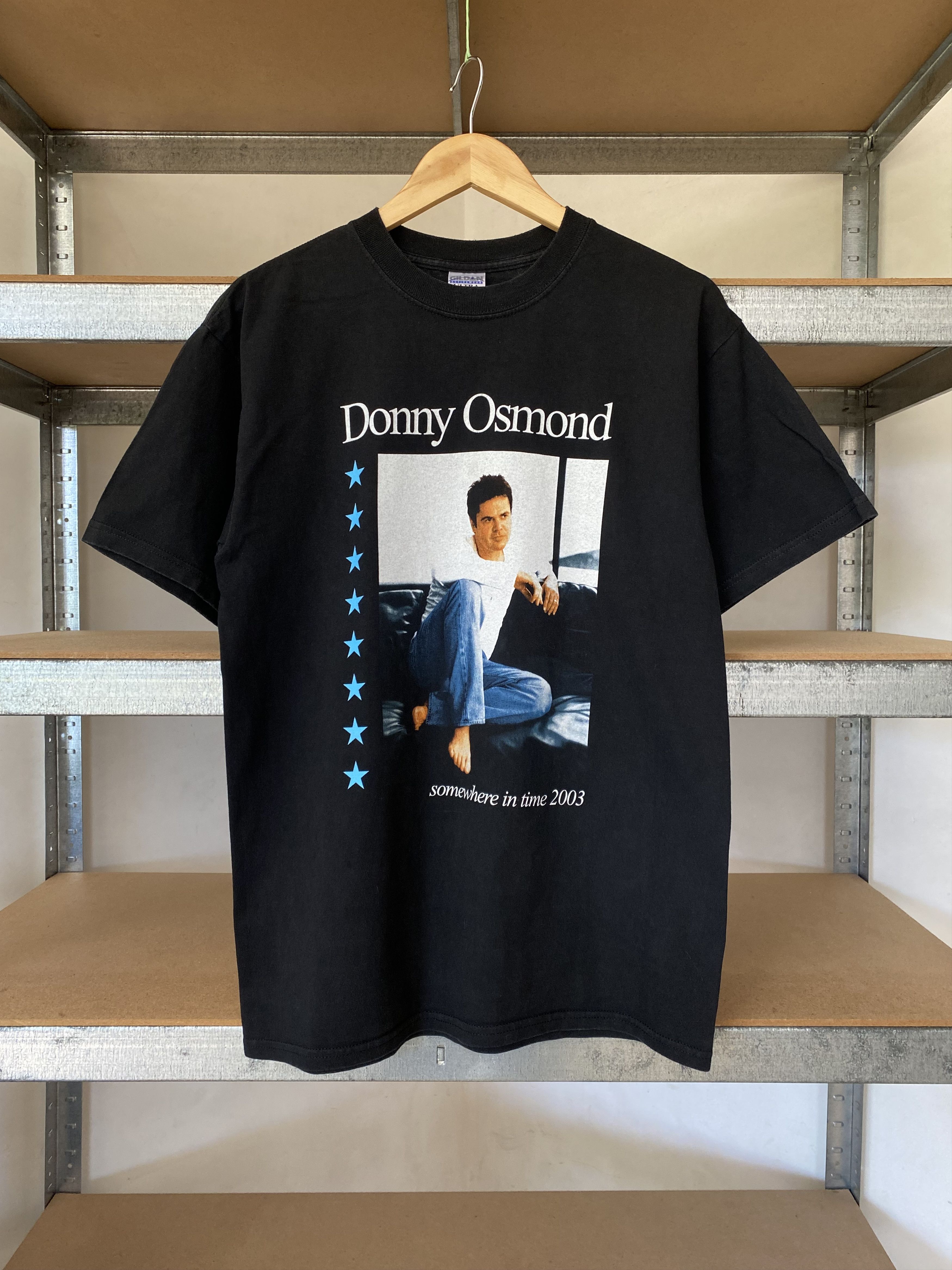 Band Tees Vintage 2003 Donny Osmond Somewhere In Time Rock T-shirt Size US M / EU 48-50 / 2 - 1 Thumbnail