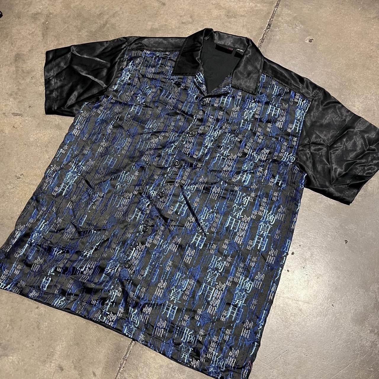 JNCO Vintage Y2K Button Up Shirt Japanese Matrix JNCO Style Skate Size US XL / EU 56 / 4 - 2 Thumbnail
