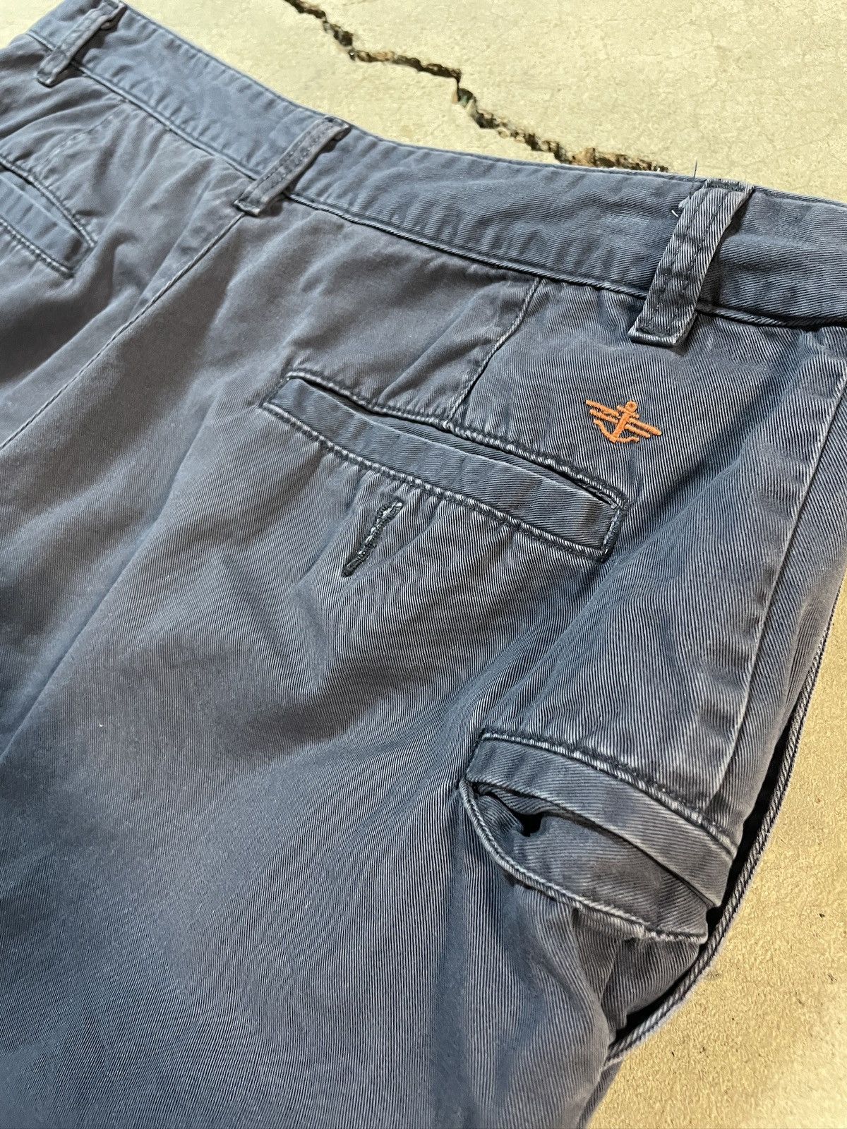 Dockers Vintage 00’s Dockers Chino Shorts Faded Navy Size 34 Size US 34 / EU 50 - 4 Thumbnail