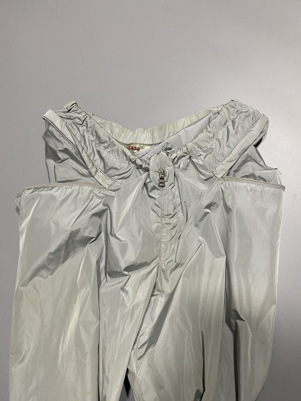 Prada 90s Prada Redtab Nylon Pants Size US 30 / EU 46 - 13 Thumbnail