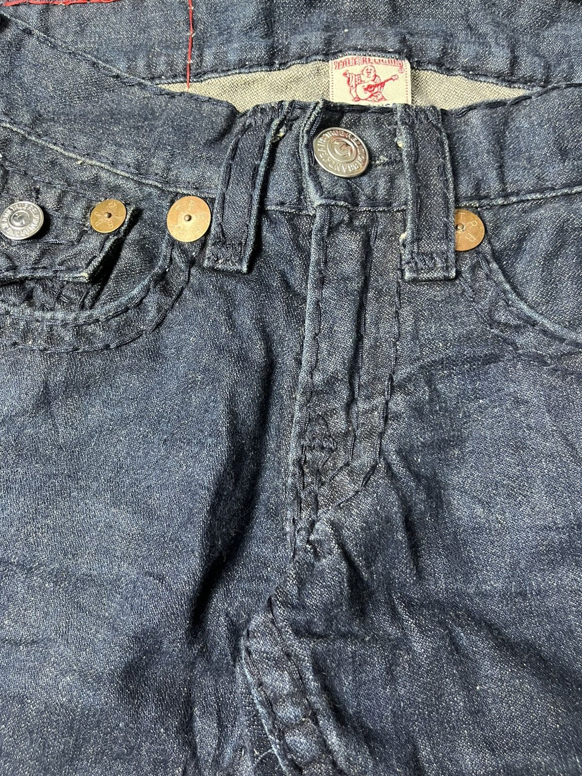 If Six Was Nine × Japanese Brand × Le Grande Bleu (L.G.B.) SUPER FLARE TRUE RELIGION SPIDER Style Size US 30 / EU 46 - 7 Thumbnail