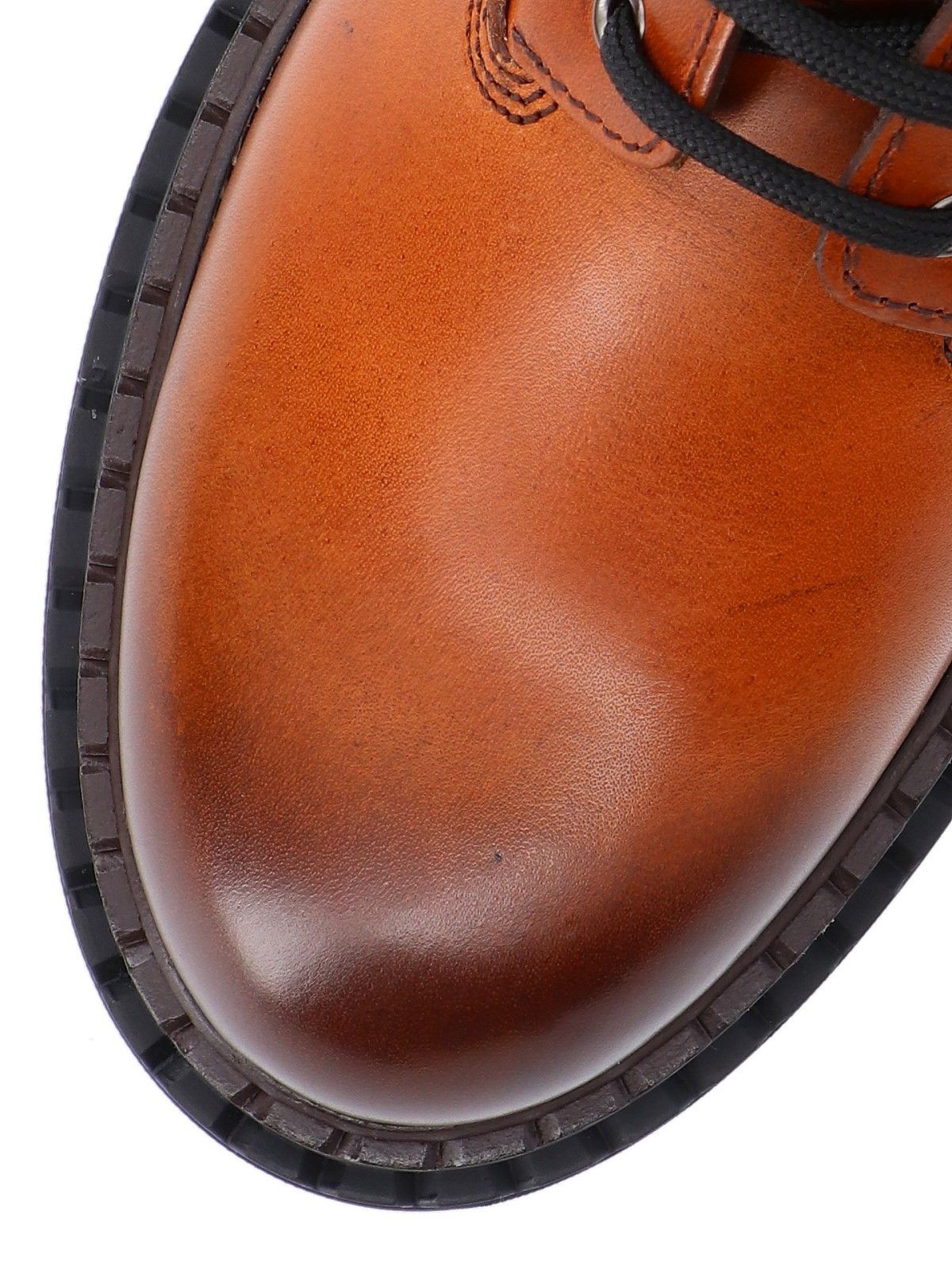 Prada o1la1rc1a0925 Leather Ankle Boots in Brown Size US 9 / EU 42 - 5 Thumbnail