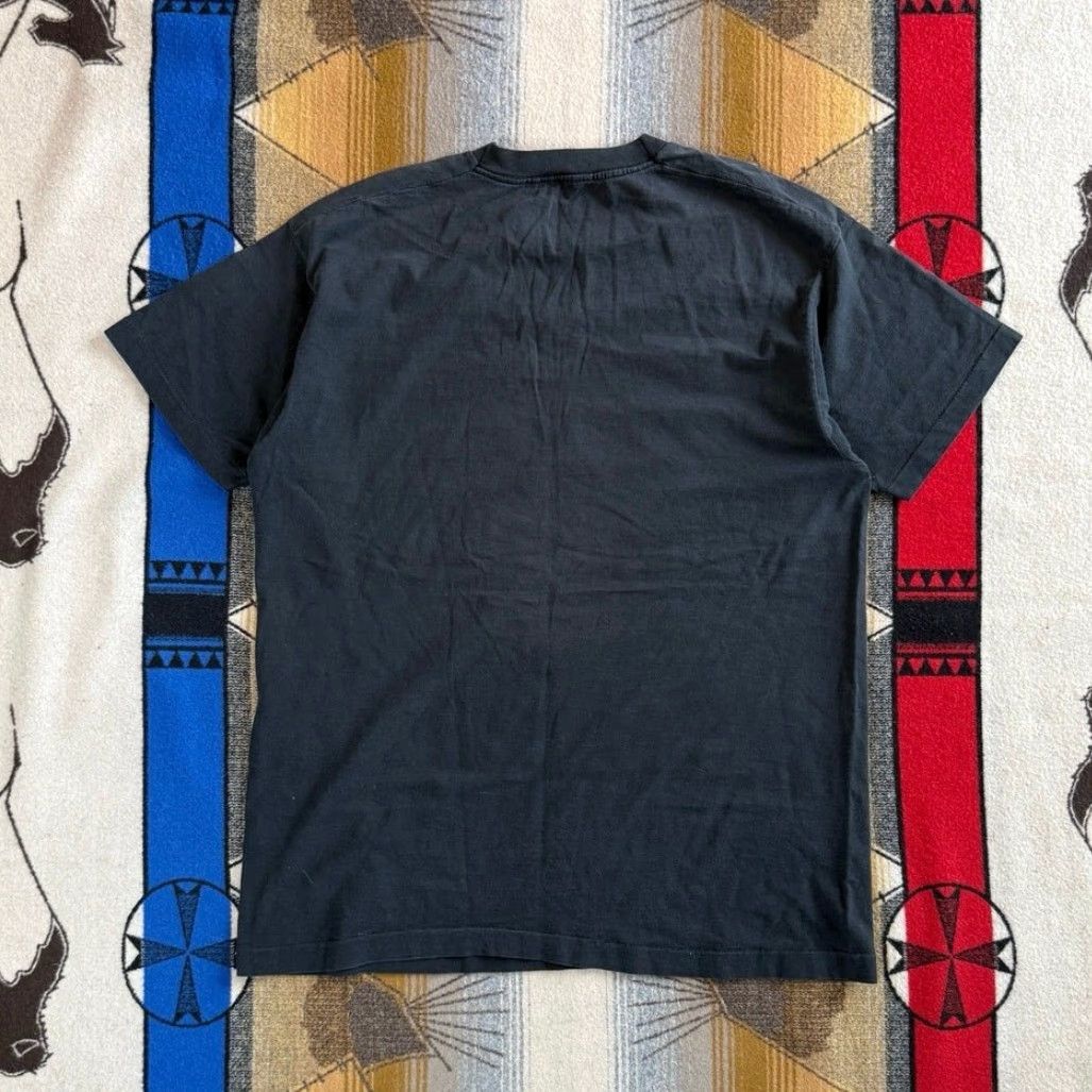 Fruit Of The Loom VINTAGE 90s Highwaymen Biker Trucker T-Shirt XL Black Mens Fruit of the Loom Short Sleeve Crew Neck 1990s Size XL Back to Front? Size US XL / EU 56 / 4 - 6 Thumbnail