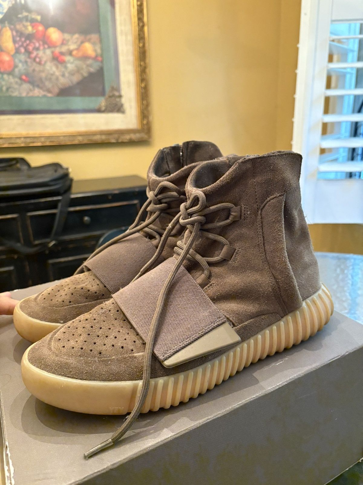 Kanye West Yeezy boost 750 chocolate | Grailed