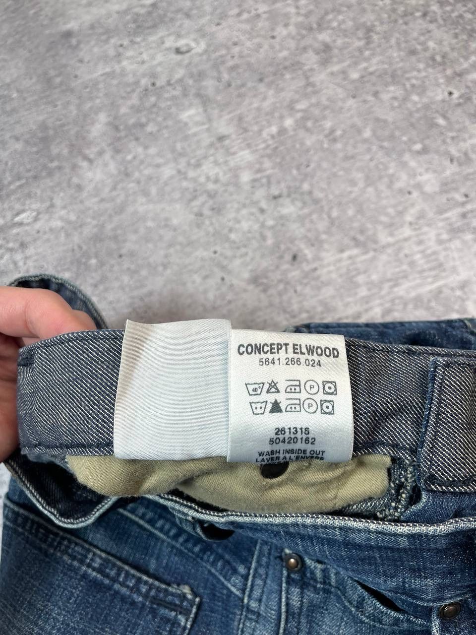 G-Star Vintage 00s G Star Raw Biker Concept Elwood Denim Jeans Y2K Size US 29 - 9 Thumbnail