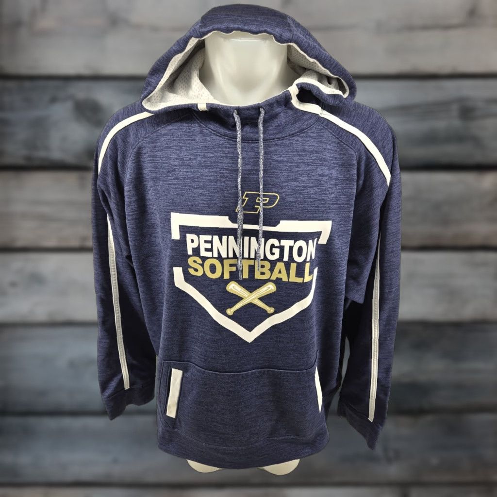 Augusta Sportswear VINTAGE JB Pennington High School Softball Mens Hoodie 2XL Blue Pullover Shirt Mens Size US XXL / EU 58 / 5 - 1 Thumbnail
