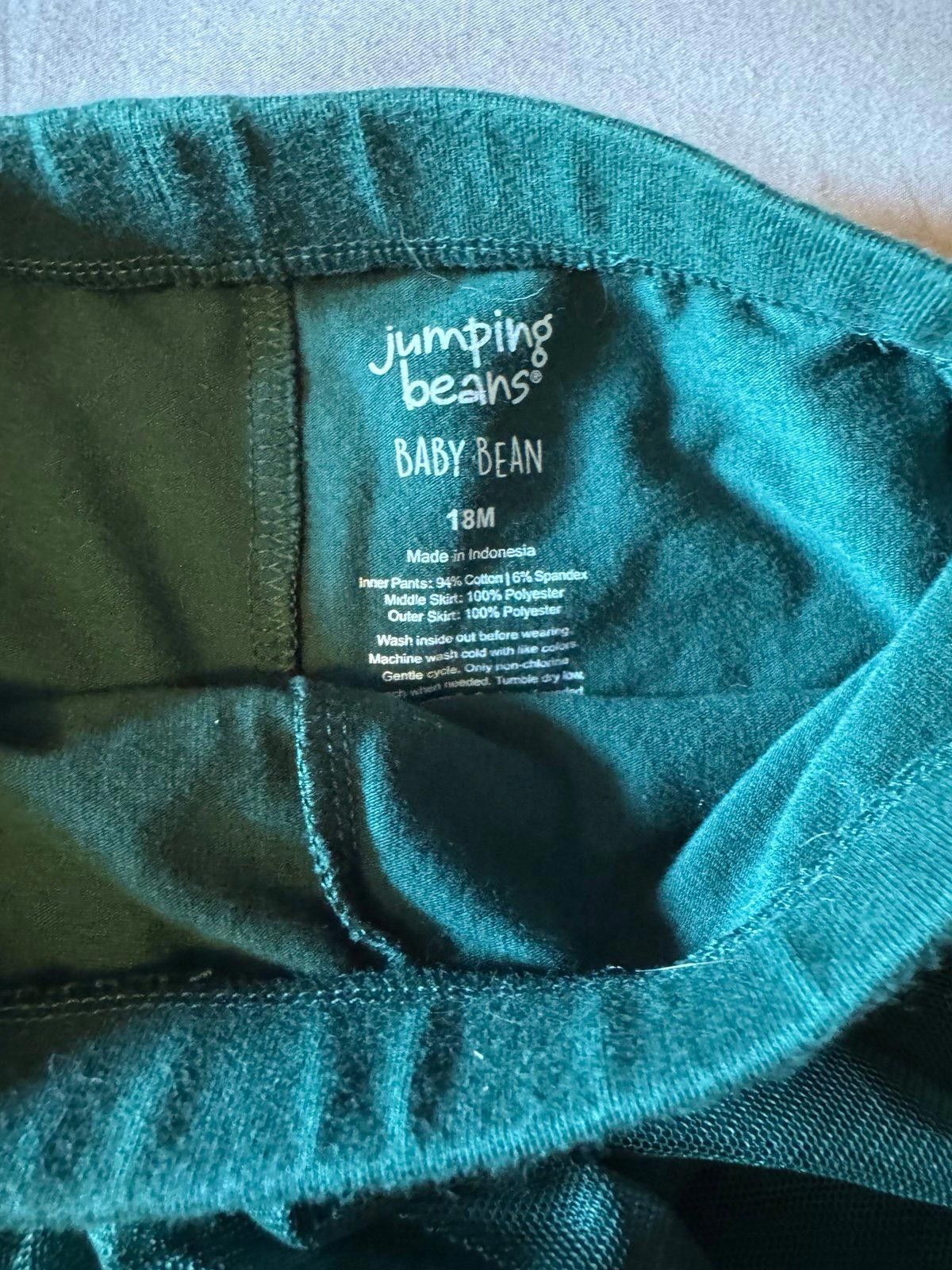 Designer Girl 18 Month Green Tutu Leggings Size 24" / US 00 / IT 34 - 3 Thumbnail