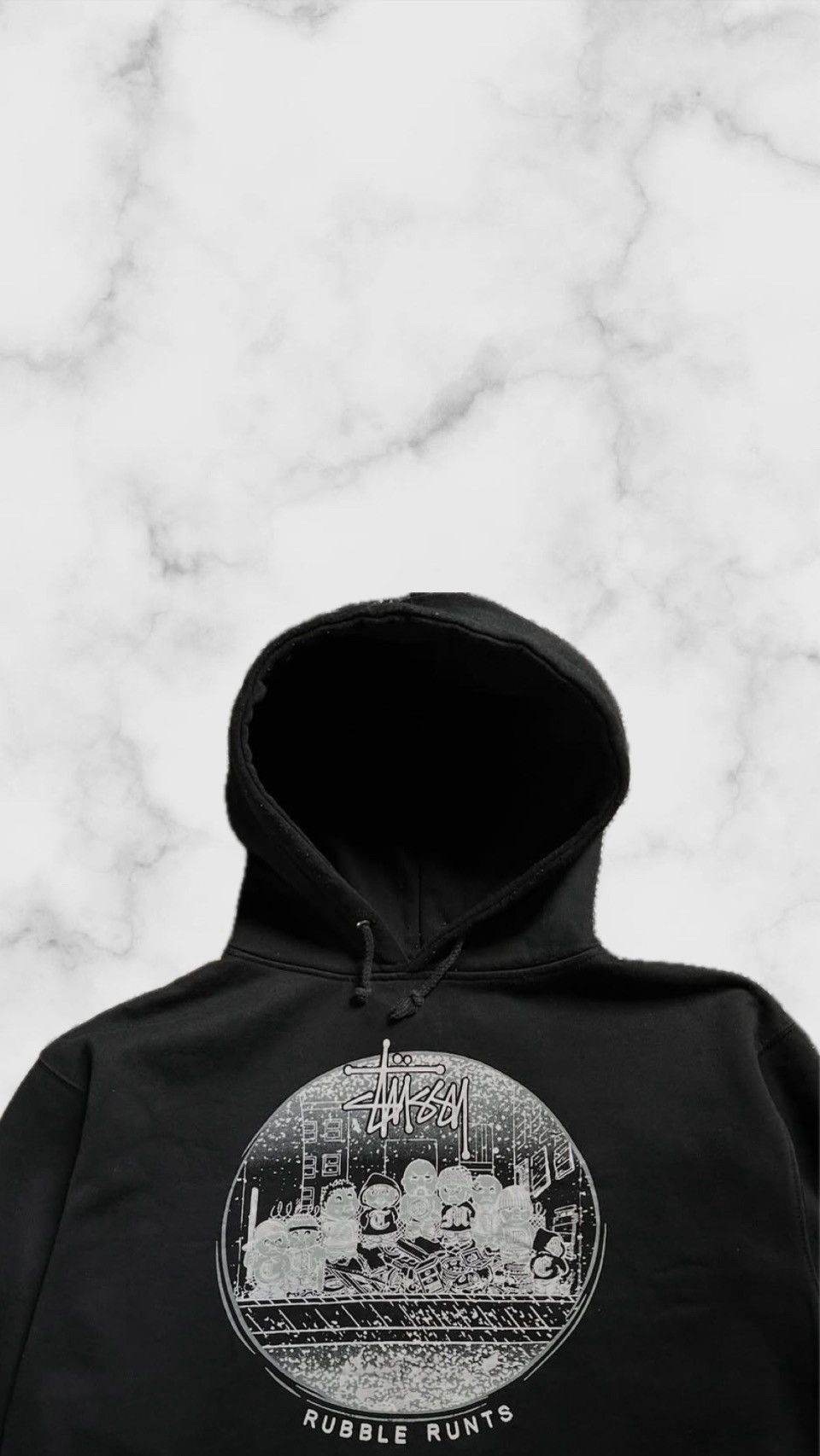 Stussy VTG Stussy Rubble Runts Hoodie Size US L / EU 52-54 / 3 - 2 Thumbnail
