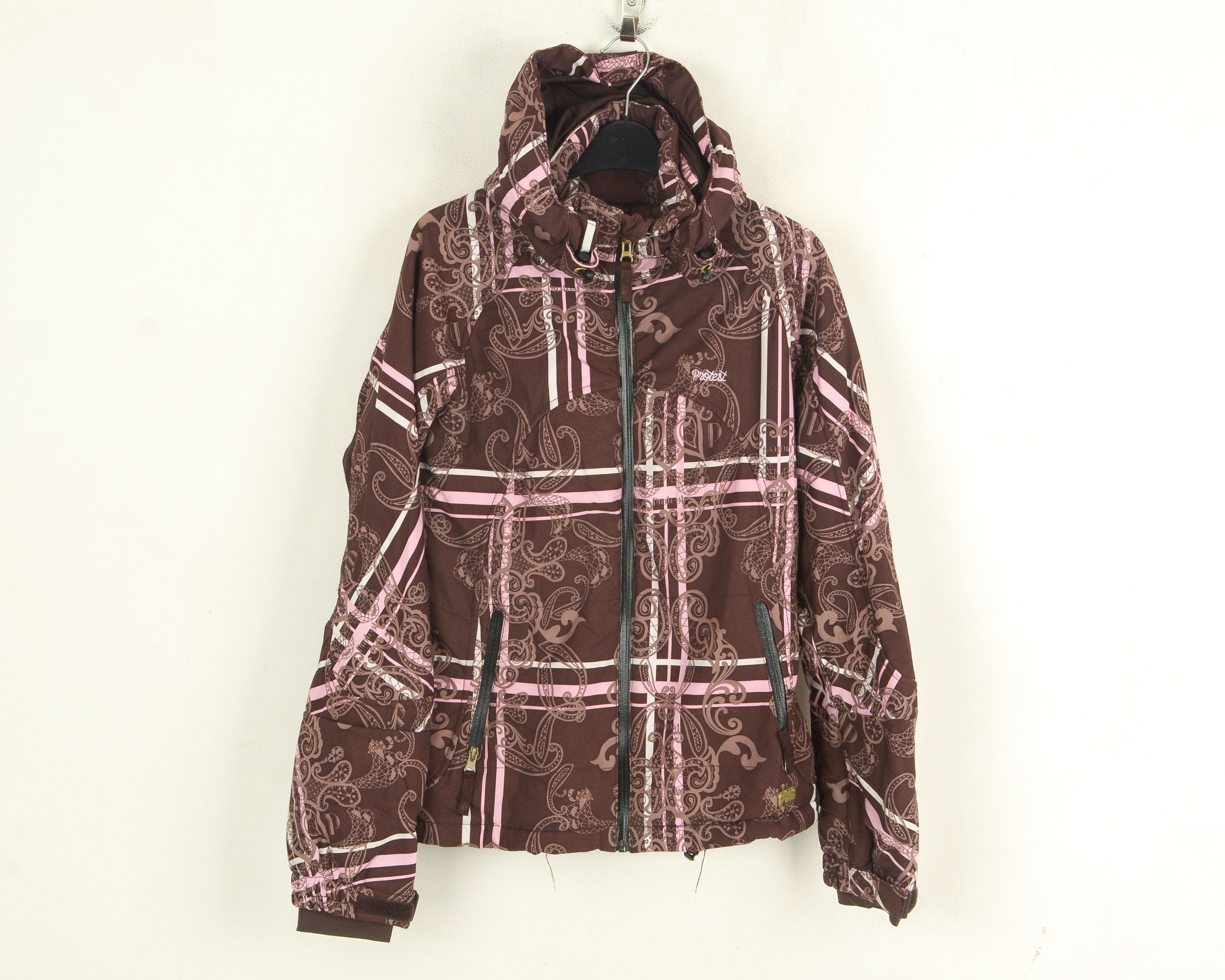Other Protest series 08 Jacket Women S UK 10 US 8 Paisley Coat 8k Size S / US 4 / IT 40 - 1 Thumbnail