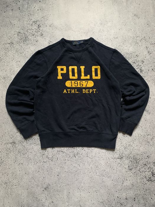 Polo spellout outlet sweatshirt