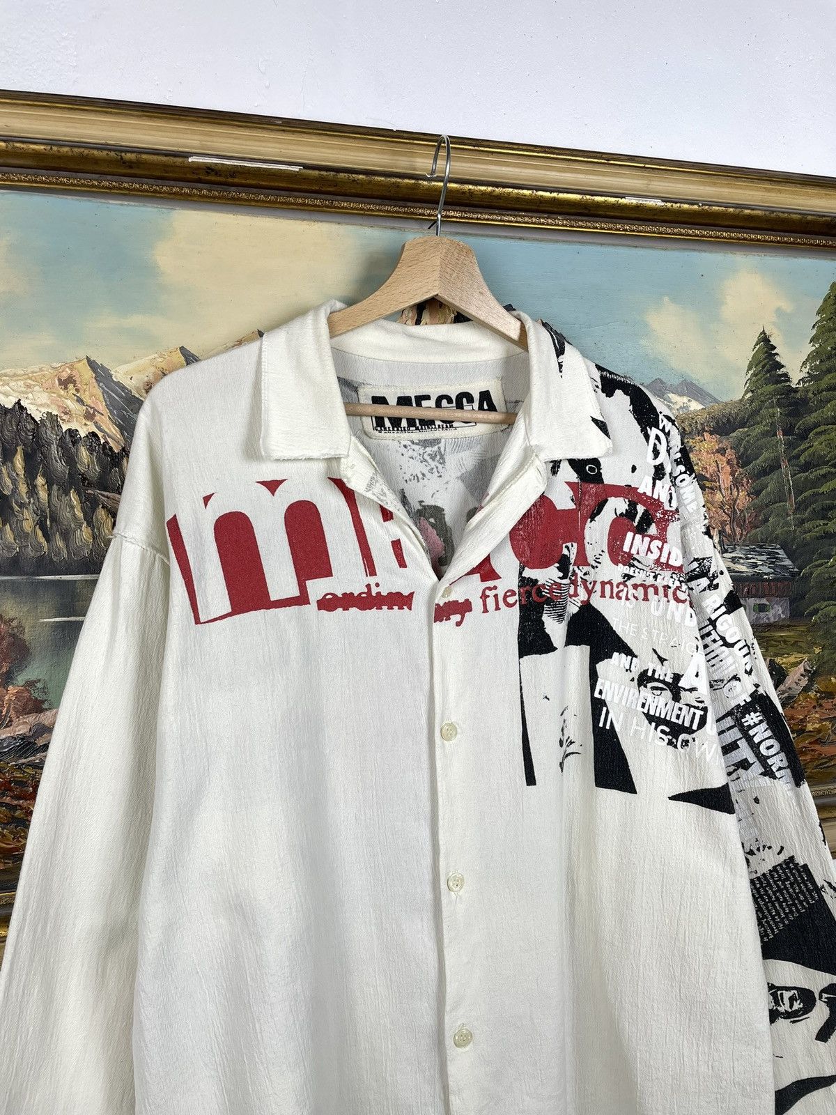Affliction Affliction Avant Garde Y2k Vintage Shirt Cyber Opium Swag Size US XL / EU 56 / 4 - 6 Thumbnail
