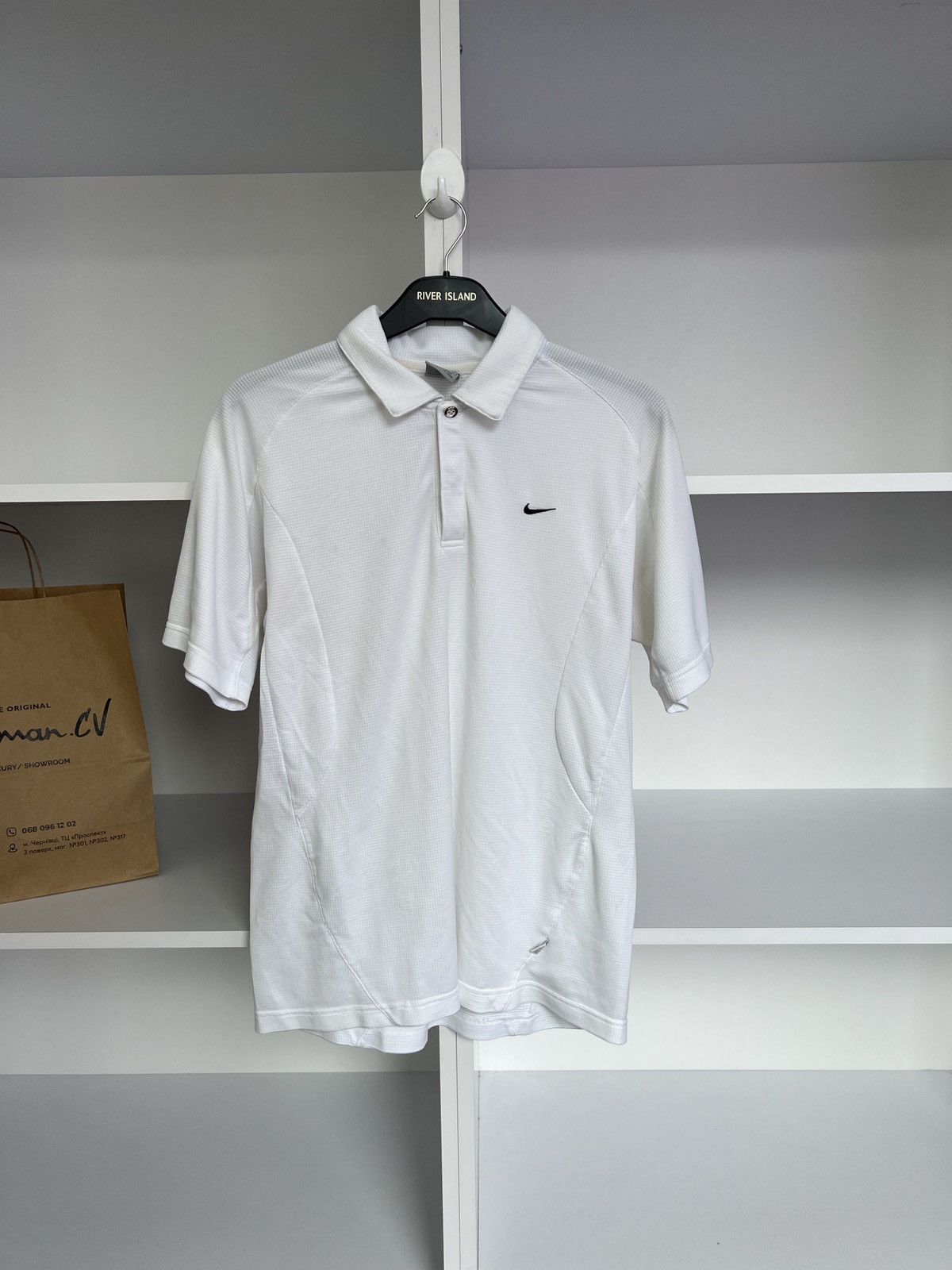 Nike × Vintage Vintage Nike Dri Fit Tennis Jersey Size US L / EU 52-54 / 3 - 2 Thumbnail
