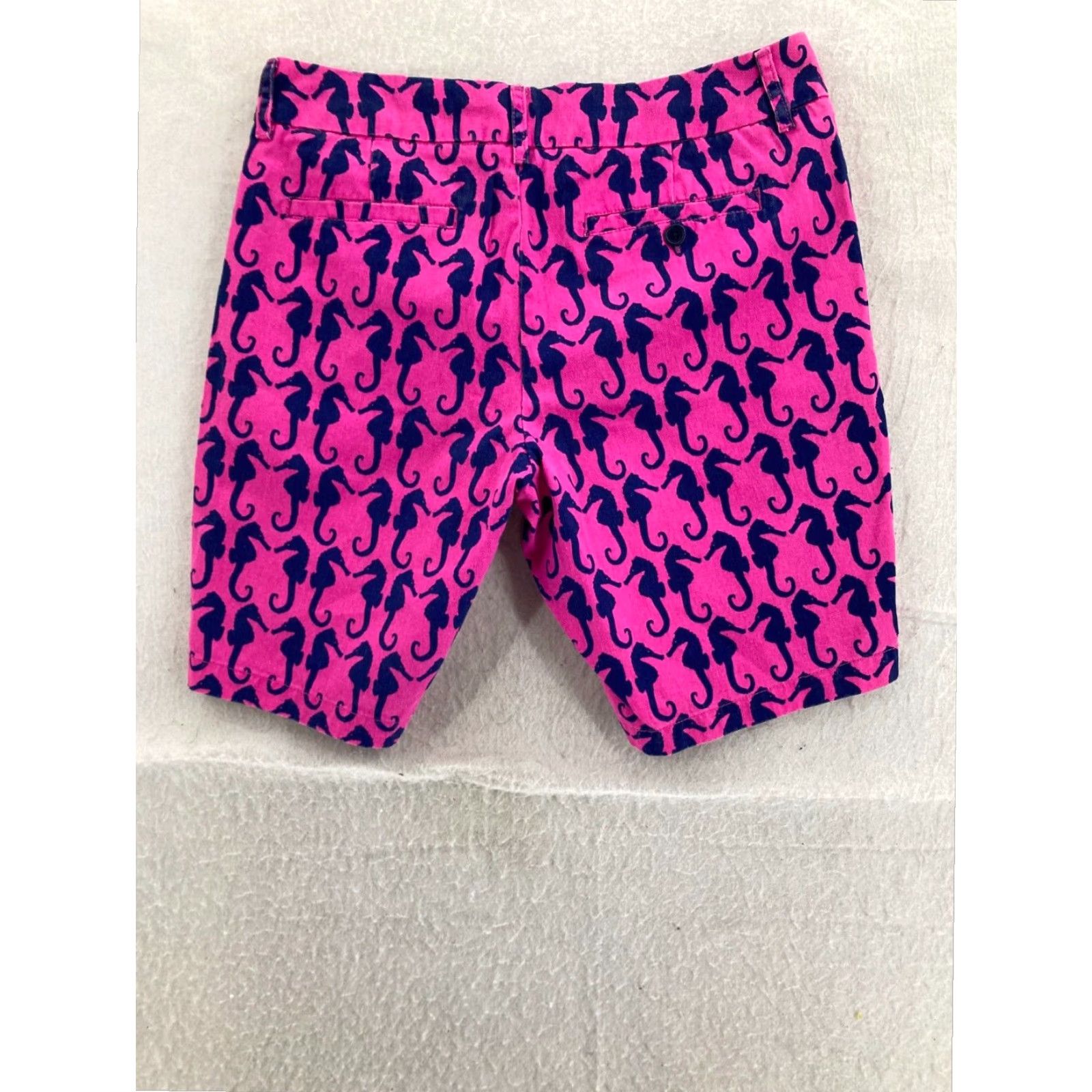 Vintage Macbeth Collection Womens Pink Seahorse Shorts Small Size 28" / US 6 / IT 42 - 6 Thumbnail