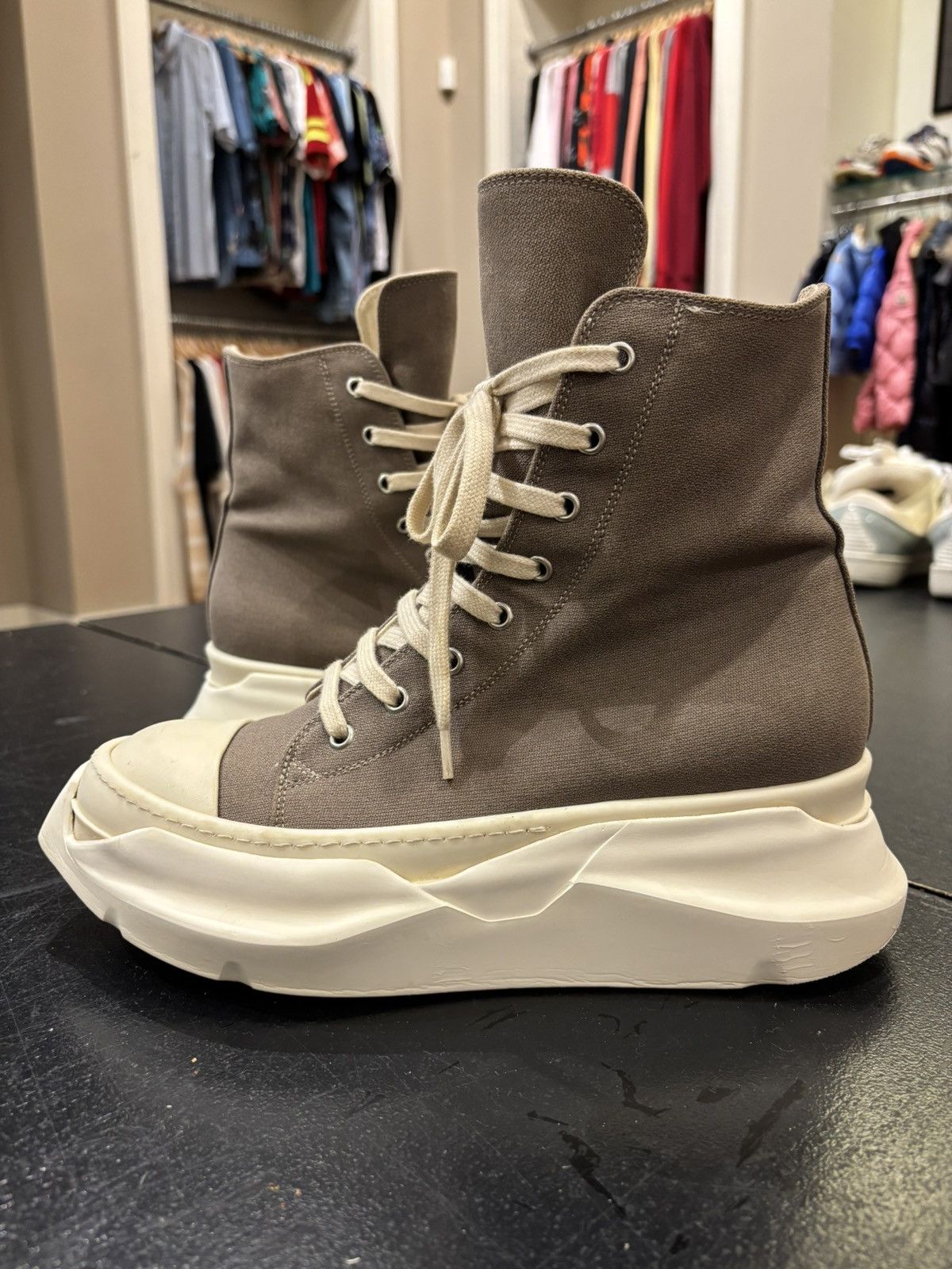 Rick Owens Rick owens drksdhw abstract sneakers dust Size US 7 / EU 40 - 1 Thumbnail
