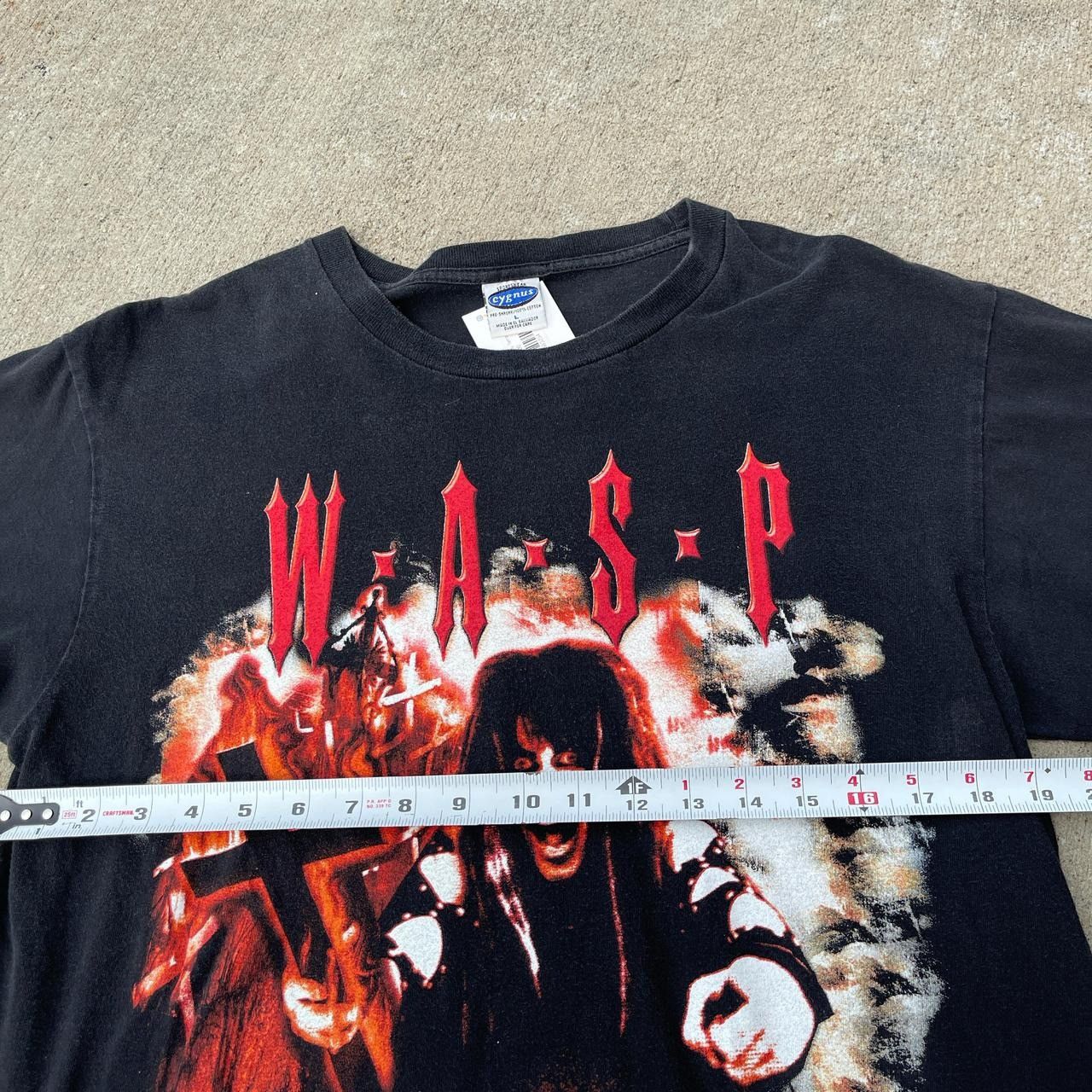 Vintage Vintage 90s wasp unholy terror world domination band tee Size US L / EU 52-54 / 3 - 4 Thumbnail