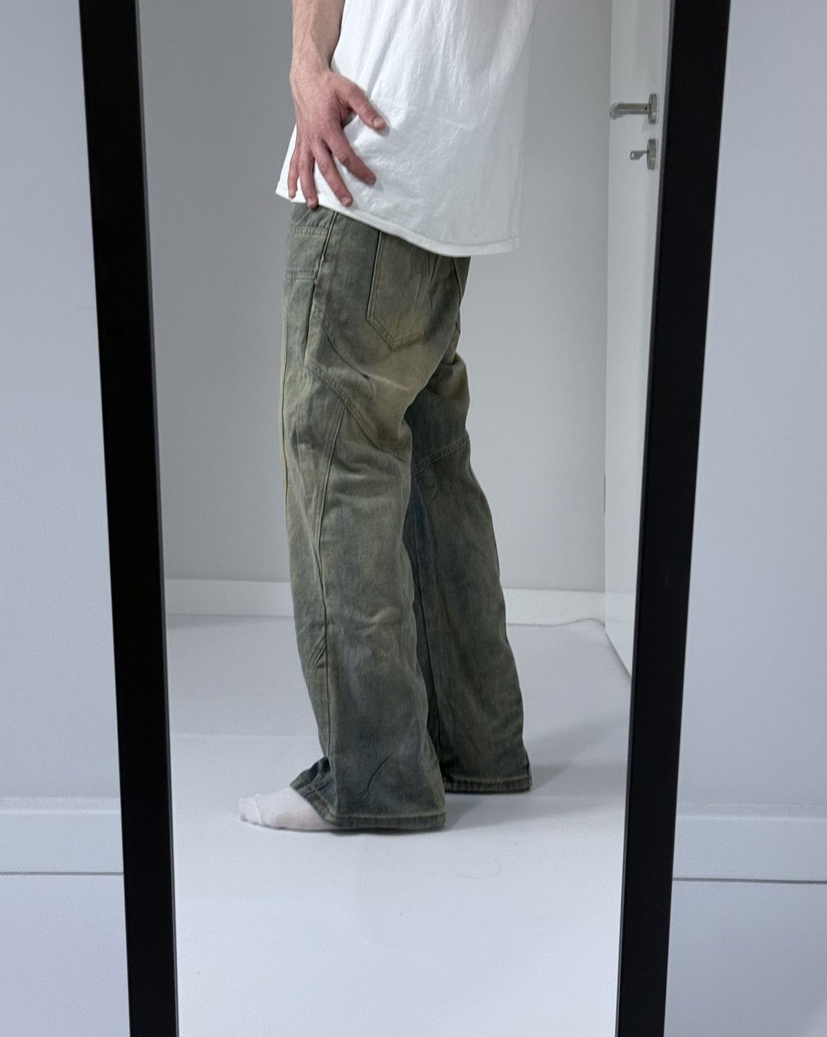 Other Vintage y2k streetwear wide track avantgarde opium jeans Size US 32 / EU 48 - 7 Thumbnail