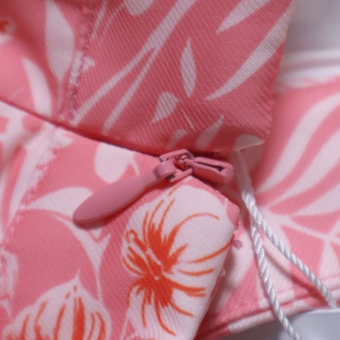Vintage Lovers and Friends Ruffled Wrap Twill Skirt Pink Floral Women's M Size 32" / US 10 / IT 46 - 6 Thumbnail
