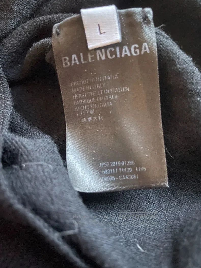 Balenciaga Balenciaga Black Wool Sweater. Size US L / EU 52-54 / 3 - 6 Thumbnail