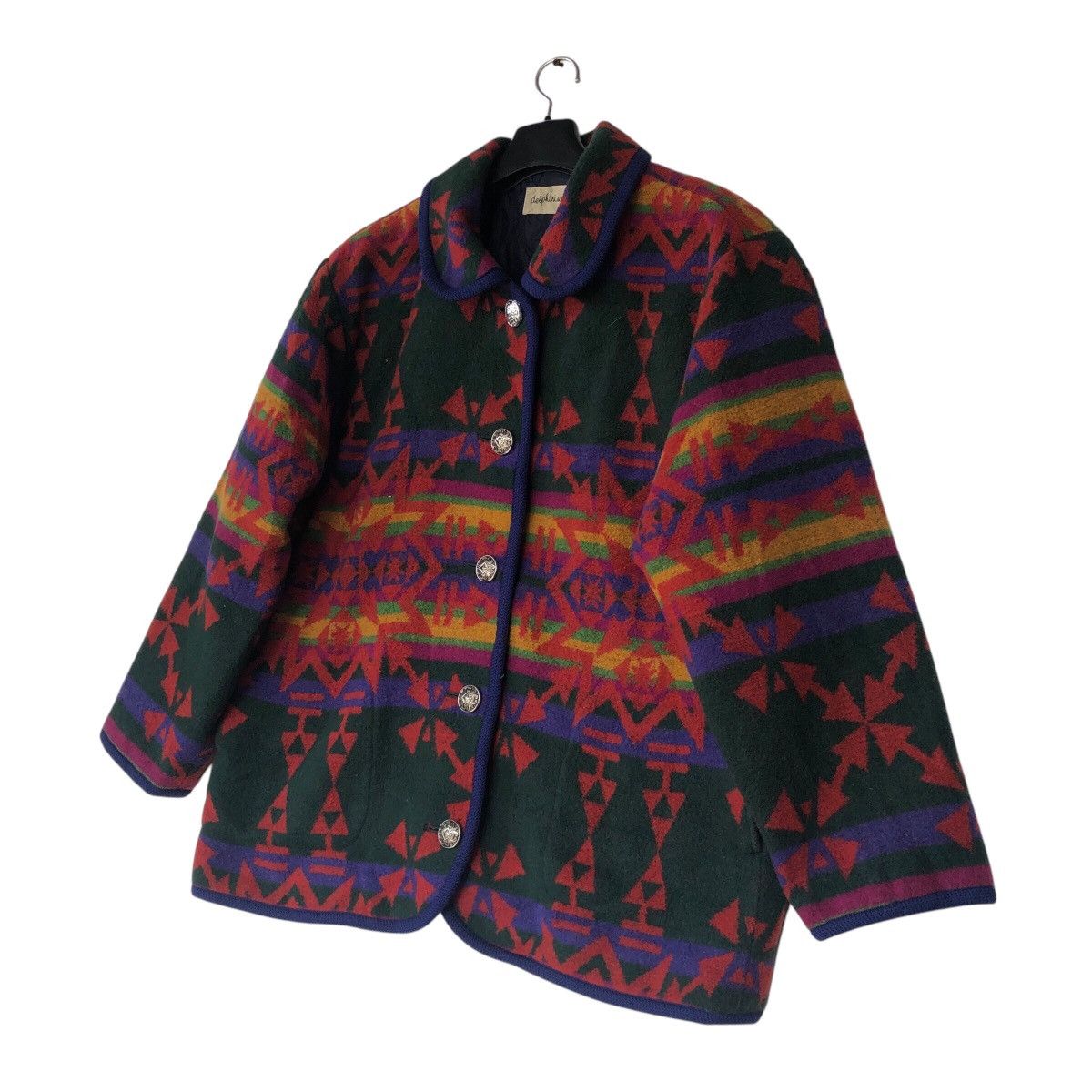 Japanese Brand Delphinium Wool Jacket Size US M / EU 48-50 / 2 - 2 Thumbnail