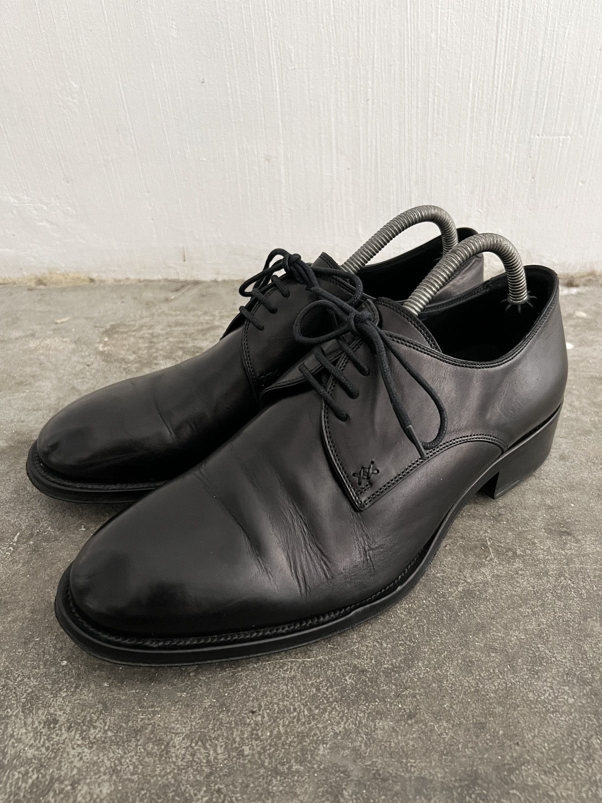 Brioni Brioni - Lace Up Derby Shoes Size US 9.5 / EU 42-43 - 2 Thumbnail