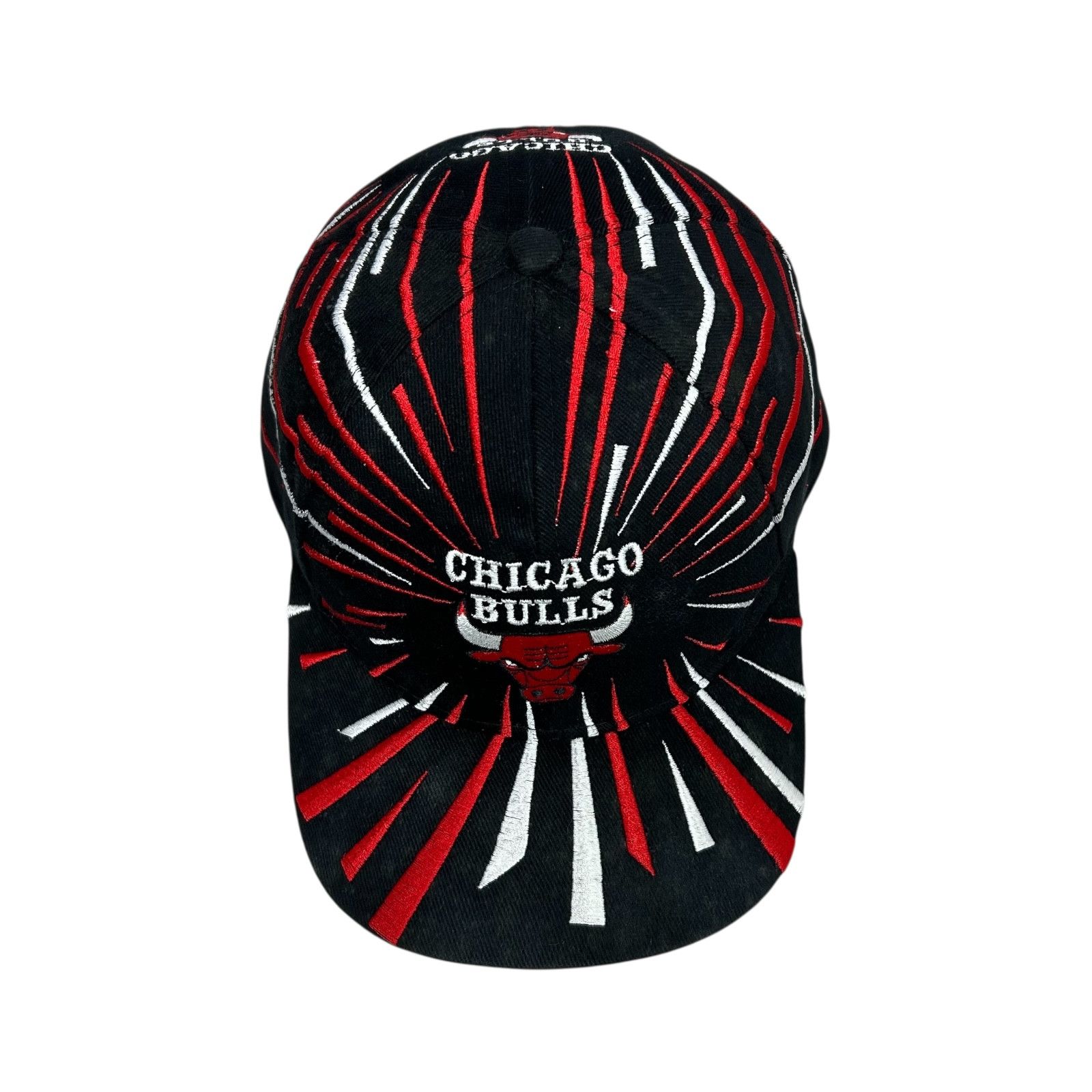 NBA VTG 90s CHICAGO BULLS DREW PEARSON SNAPBACK HAT Size ONE SIZE - 2 Thumbnail