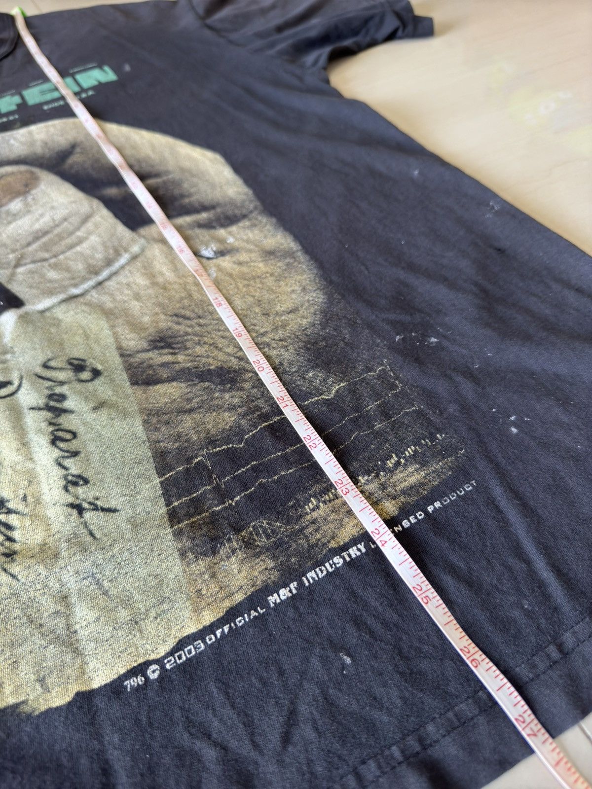 Band Tees × Vintage 2003 Rammstein World Tour 2001/2002 Mutter 00s Vintage Shirt Size US L / EU 52-54 / 3 - 11 Thumbnail
