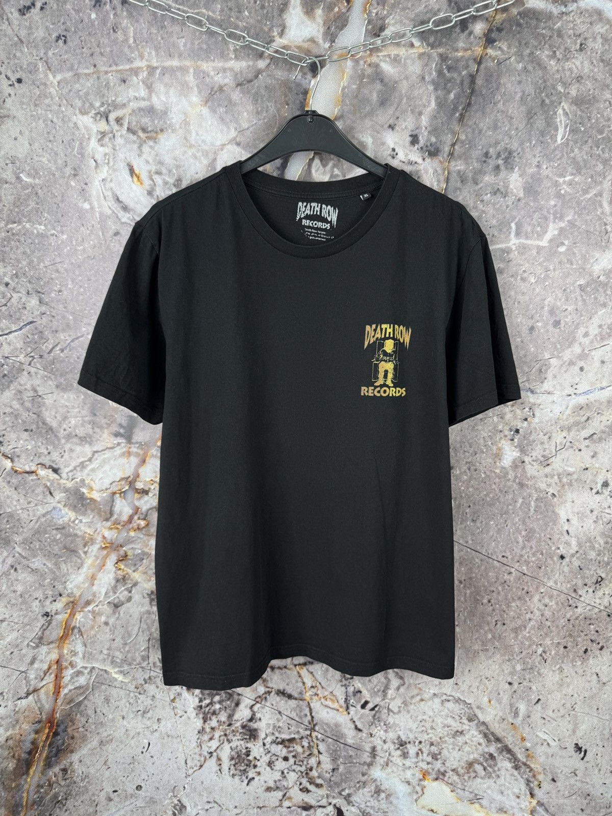 Death Row Records Men’s Death Row Records T-Shirt Streetwear Tee Size XL Size US XL / EU 56 / 4 - 2 Thumbnail