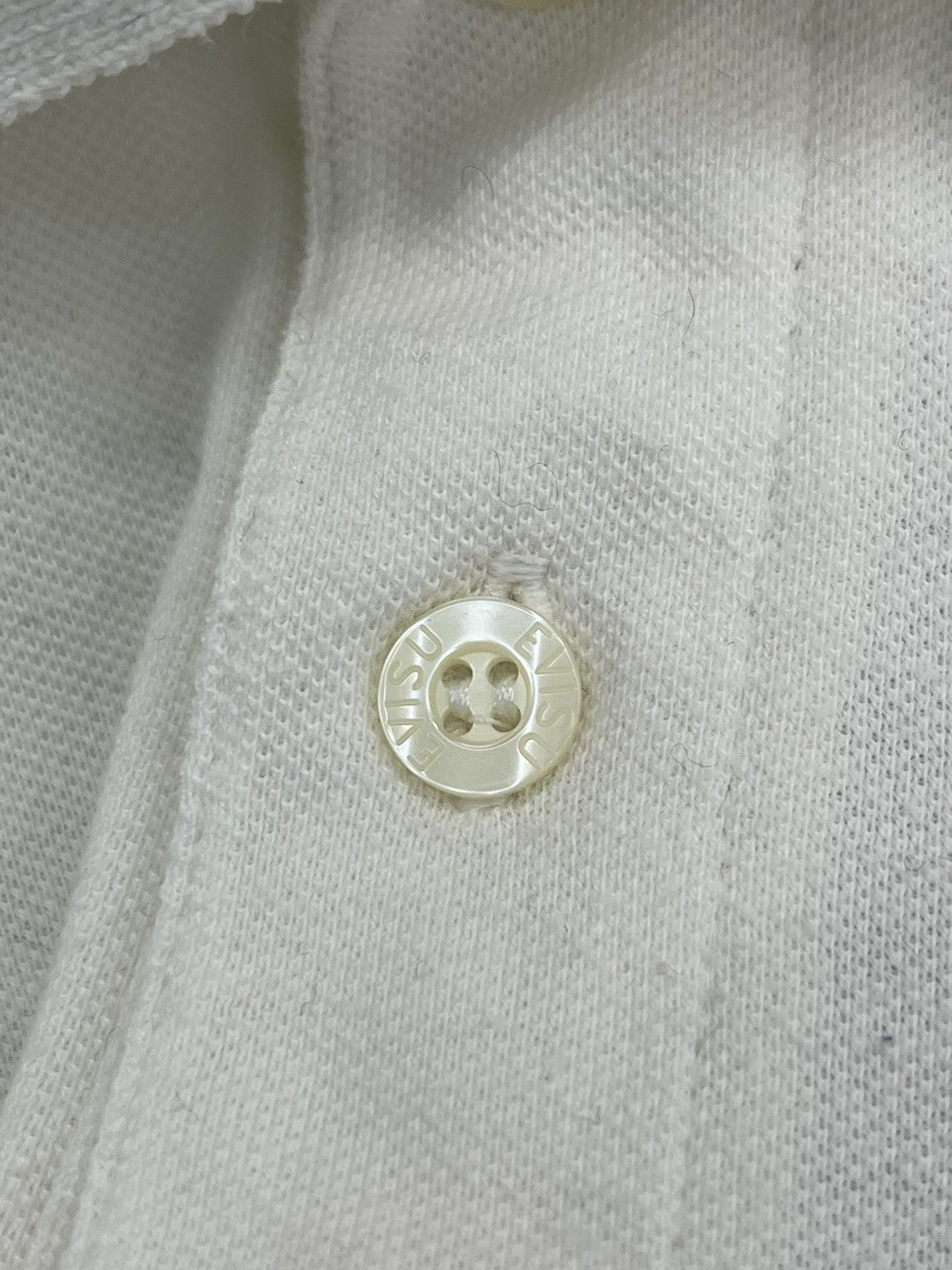 Evisu Evisu Logo Cotton Polo Shirt Size US XL / EU 56 / 4 - 5 Thumbnail