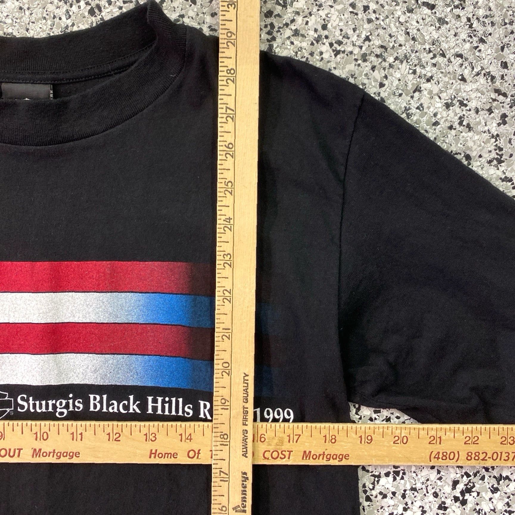 Harley Davidson VINTAGE Harley-Davidson Sturgis South Dakota Long Sleeve TShirt Mens Medium Blue 1999 Double-Sided Crew Neck Cotton T-Shirt Size US M / EU 48-50 / 2 - 2 Thumbnail