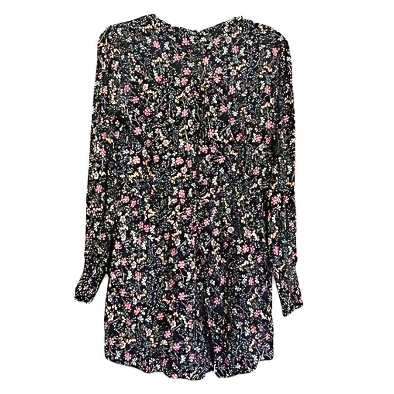 Other Lost And Wander Romper Long Sleeve Pockets Floral Black M Size 30" / US 8 / IT 44 - 7 Thumbnail