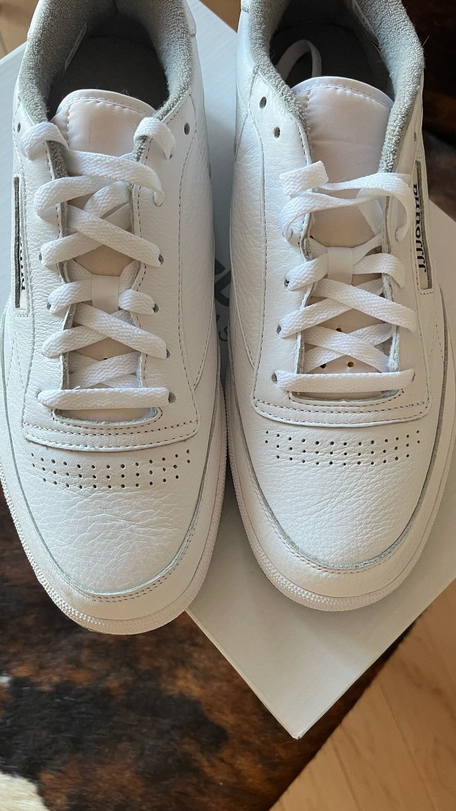 JJJJound × Reebok Jjjjound Reebok Club C 85 sneakers Size US 11 / EU 44 - 5 Thumbnail