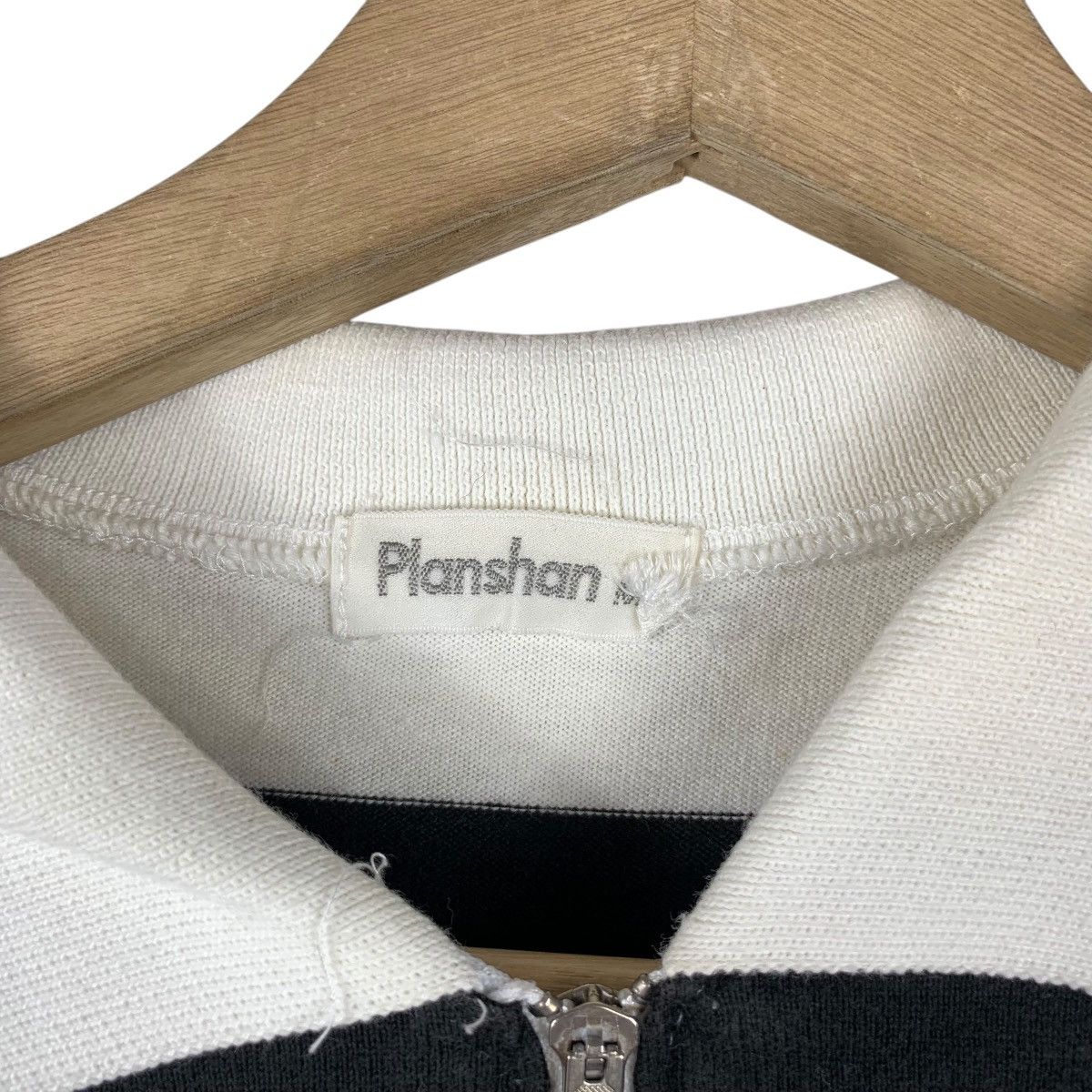 Vintage Vintage PLANSHAN KING GUTS POSE Half Zipper Tee Shirt Top Size M / US 6-8 / IT 42-44 - 7 Thumbnail