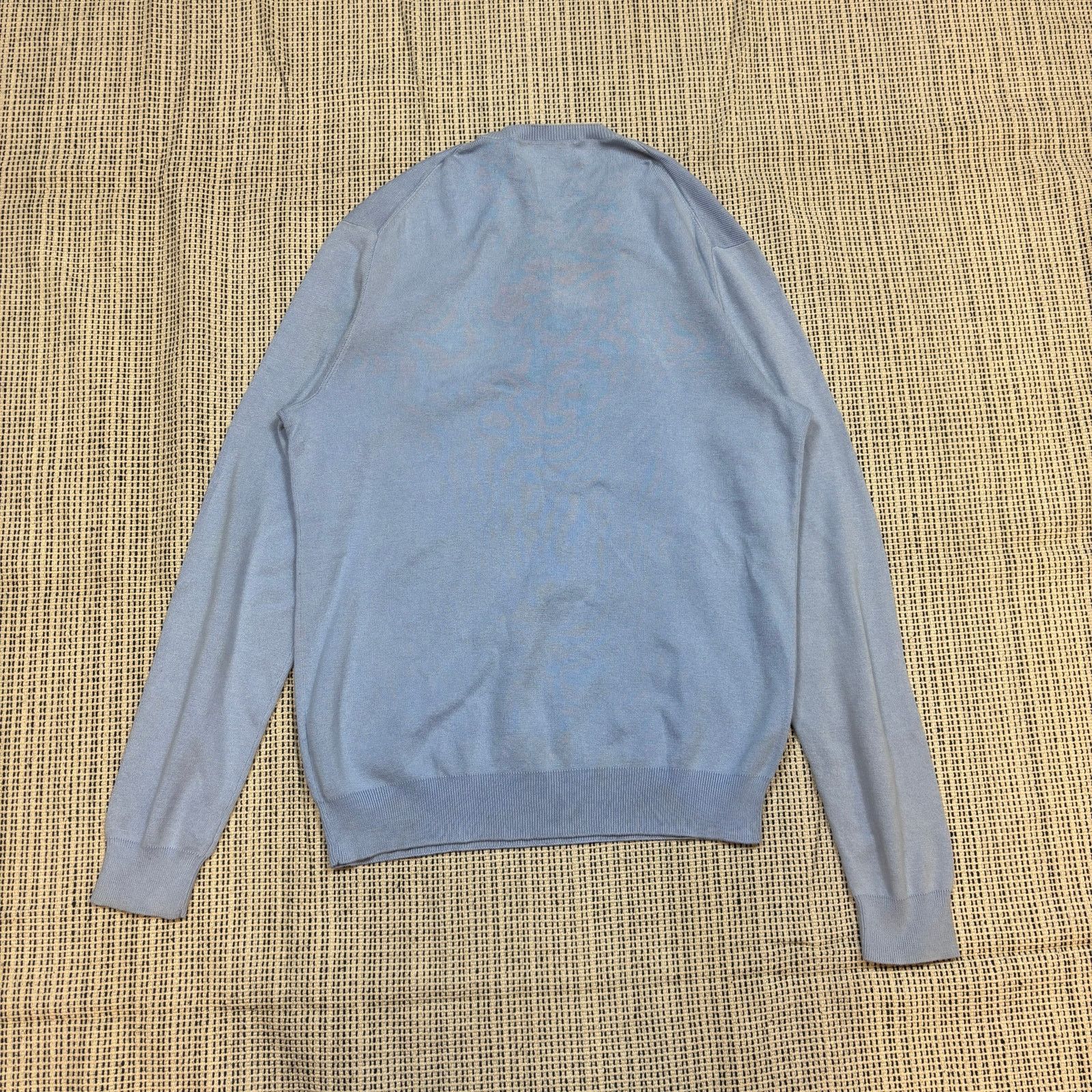 Polo Ralph Lauren × Vintage Vintage Polo Ralph Lauren Pima V Neck Sweater Men's Small Size US S / EU 44-46 / 1 - 3 Thumbnail