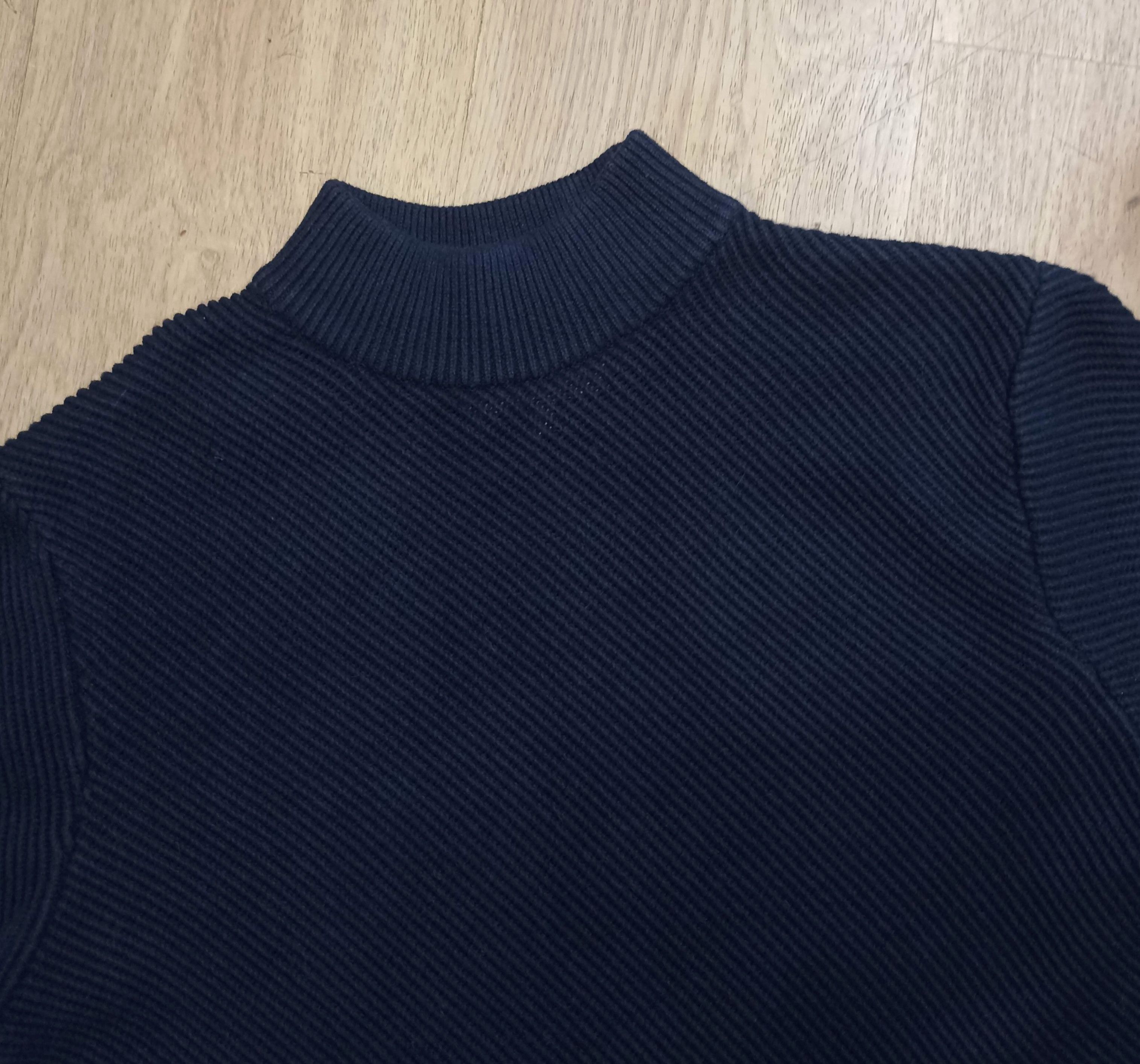 Hardy Amies Hardy Amies navy sweater with alpaka M man Size US M / EU 48-50 / 2 - 3 Thumbnail